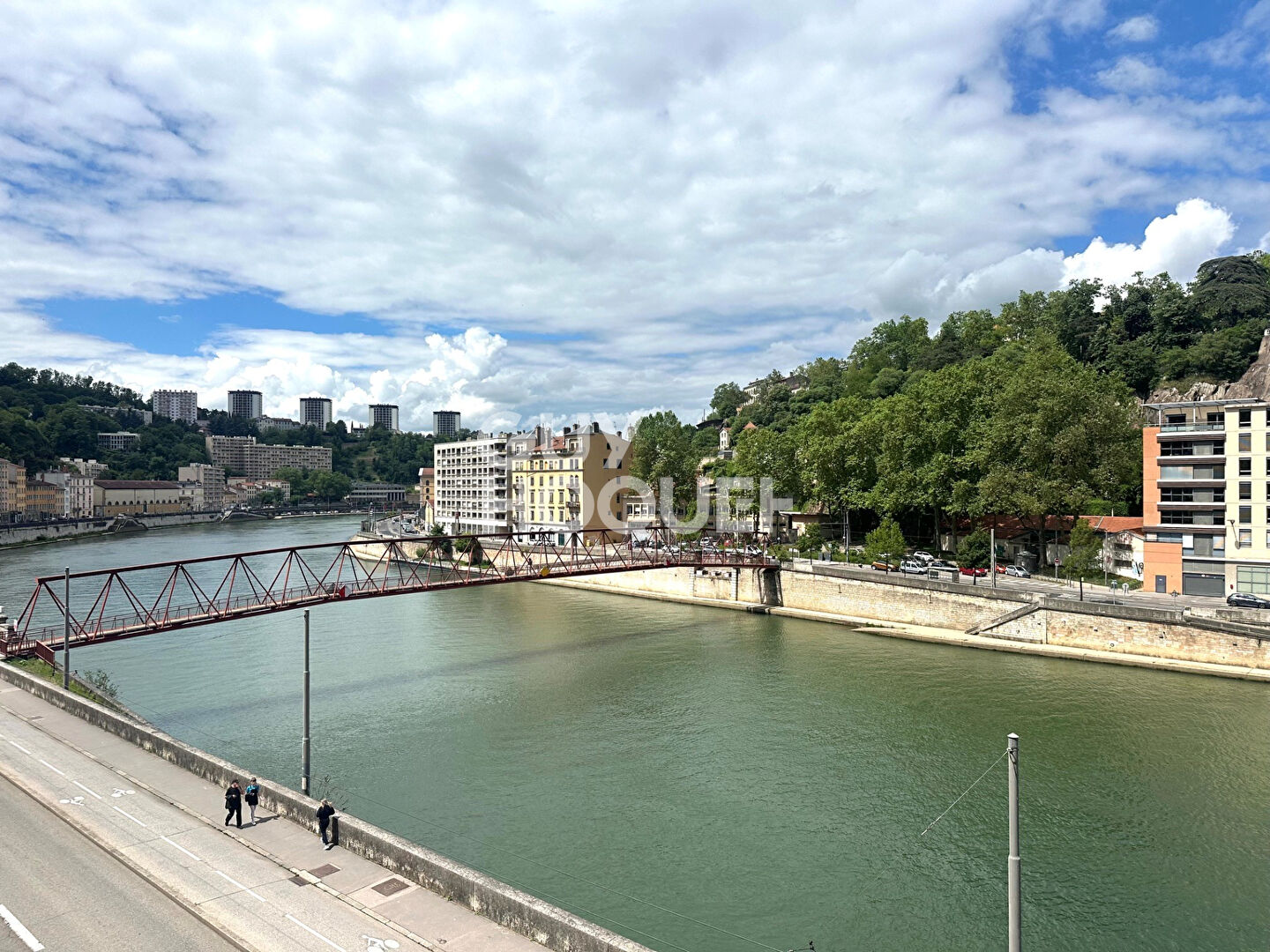 LYON 5-  Quai de Saone- Appartement avec vue dégagée