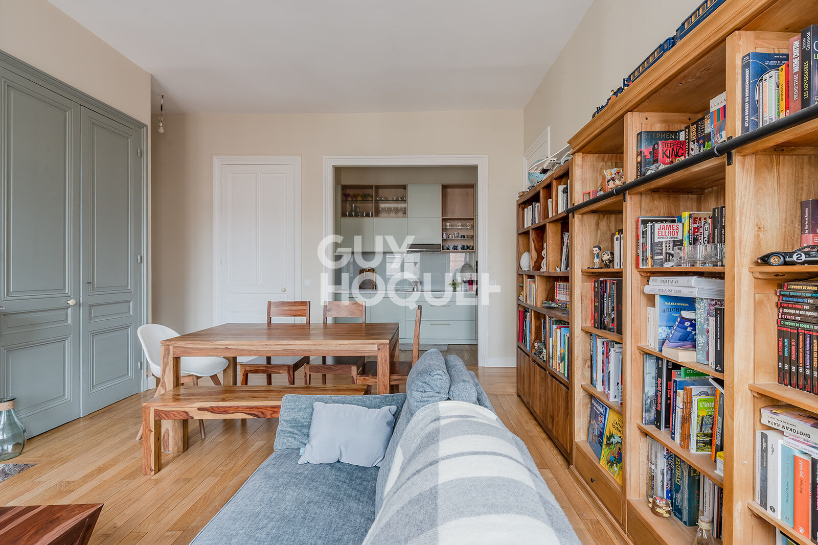 Appartement bourgeois T3 rénové au coeur du Plateau