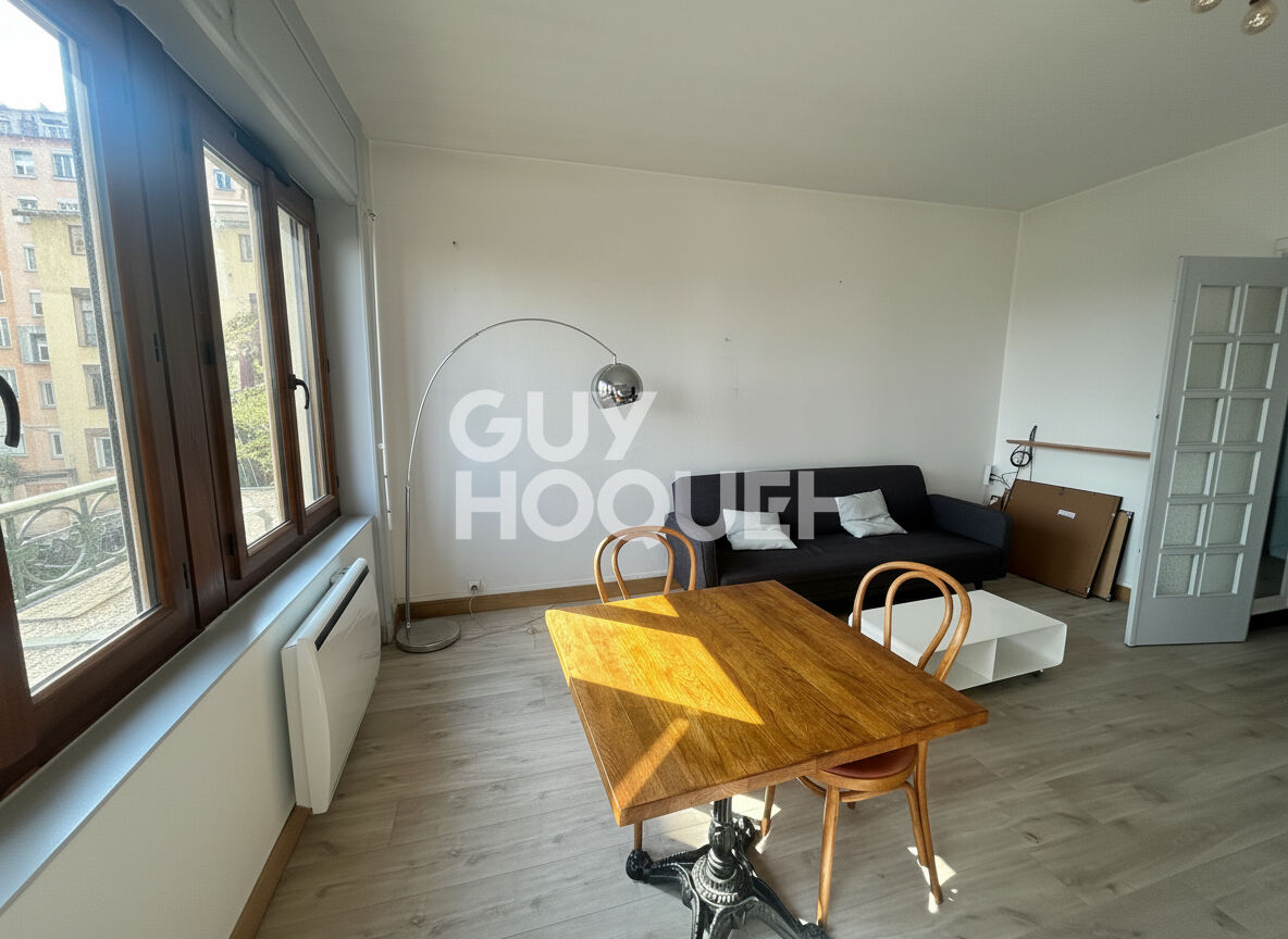 Studio - vue dégagée sur le Rhône