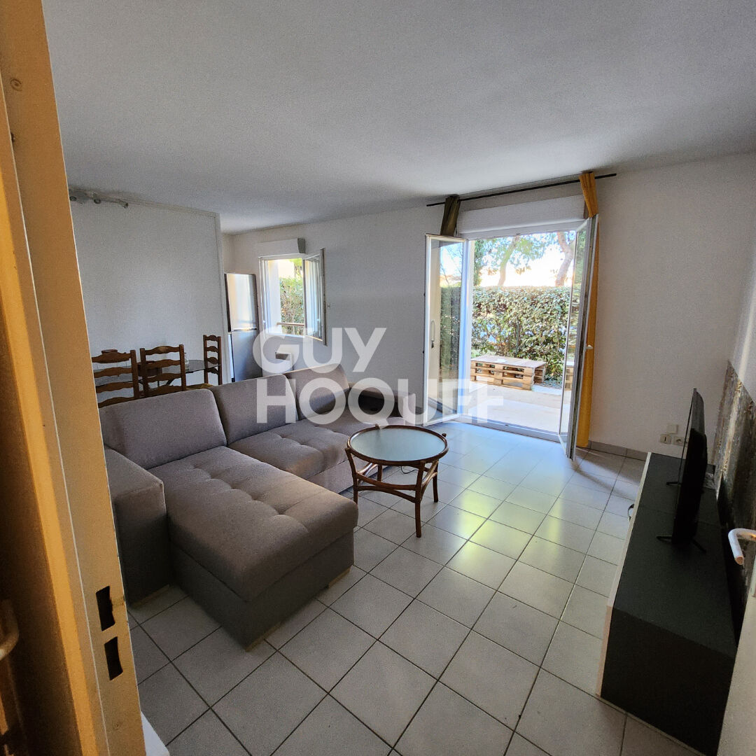 Appartement meublé 2 pièces (47 m²) avec jardin à louer
