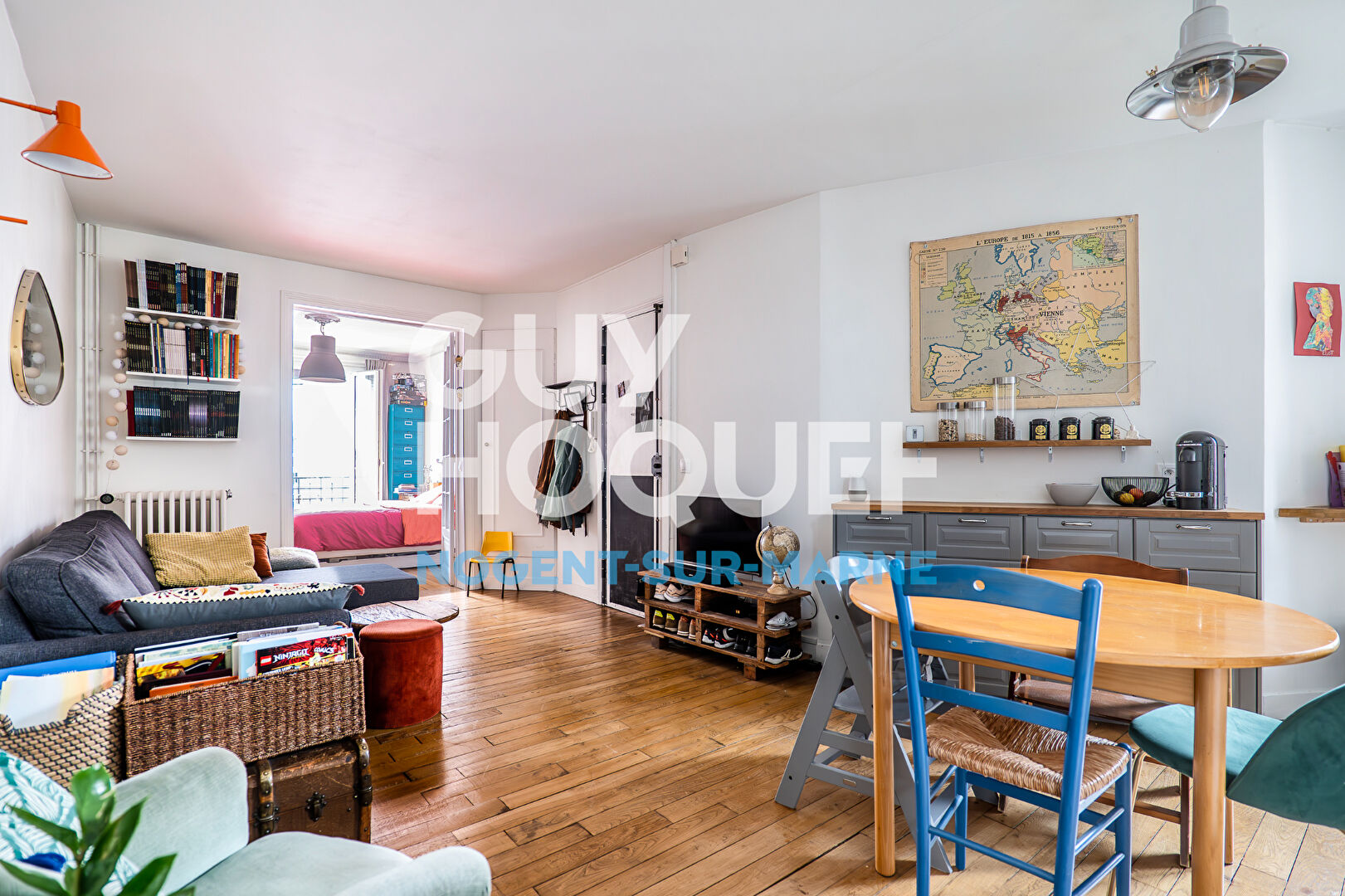 Appartement Nogent Sur Marne 3 pièce(s) 63.55 m2