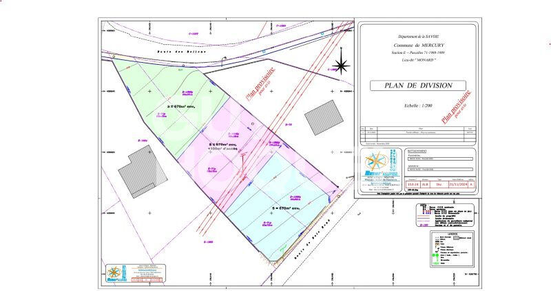 Terrain à vendre à MERCURY - Référence 3680 Lot N°2