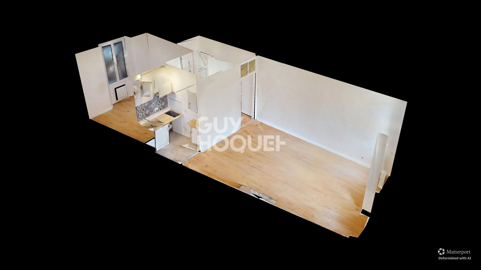 Location : appartement T2 (37 m²) à ALBERTVILLE