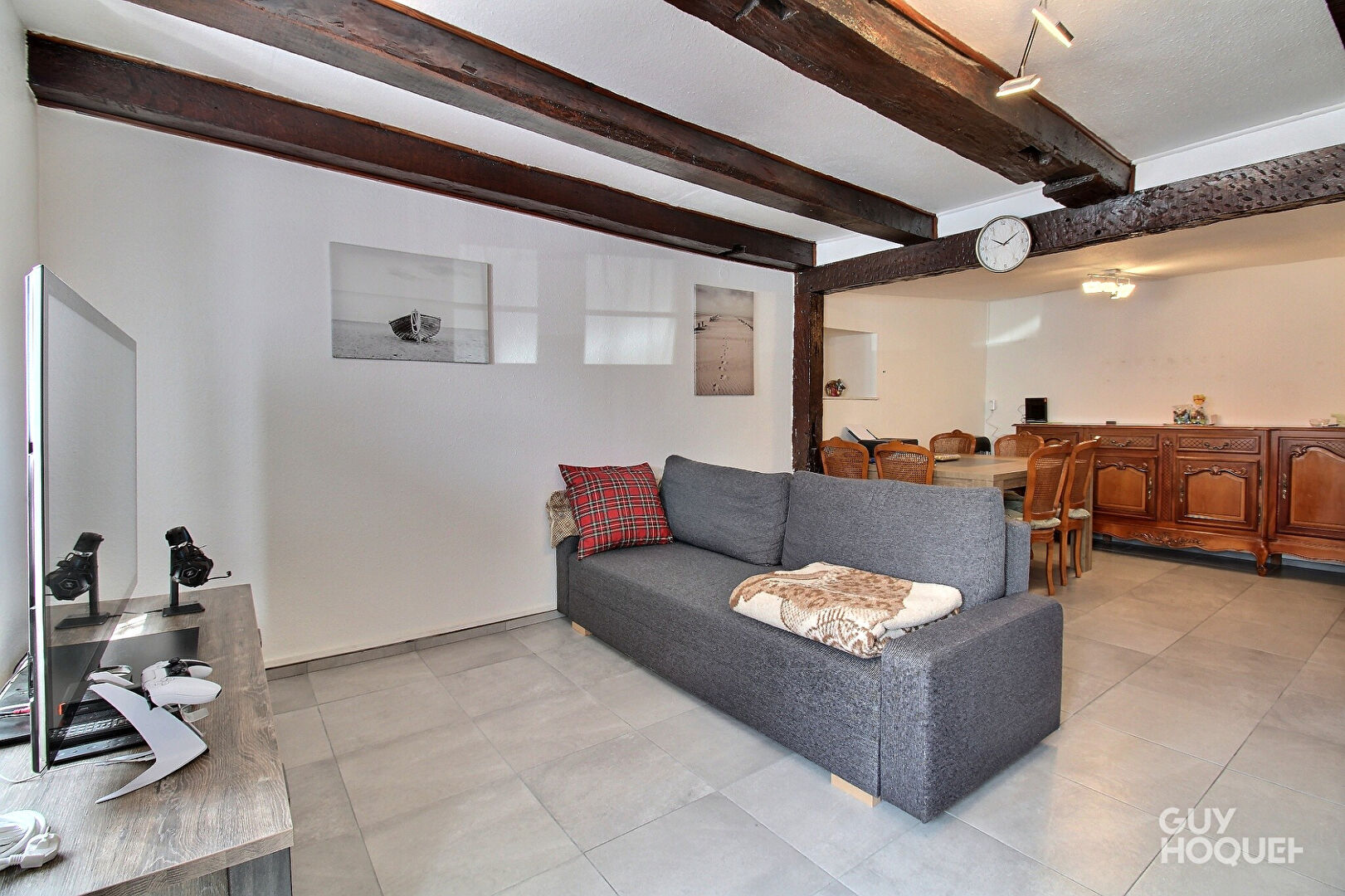 VENTE d'une ancienne ferme T7 (176 m²) à ASPACH - 2 Maisons et une grange