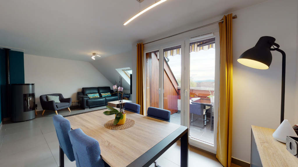T4 DUPLEX TERRASSE AVEC VUE - ANNECY-LE-VIEUX - Guy-hoquet.com
