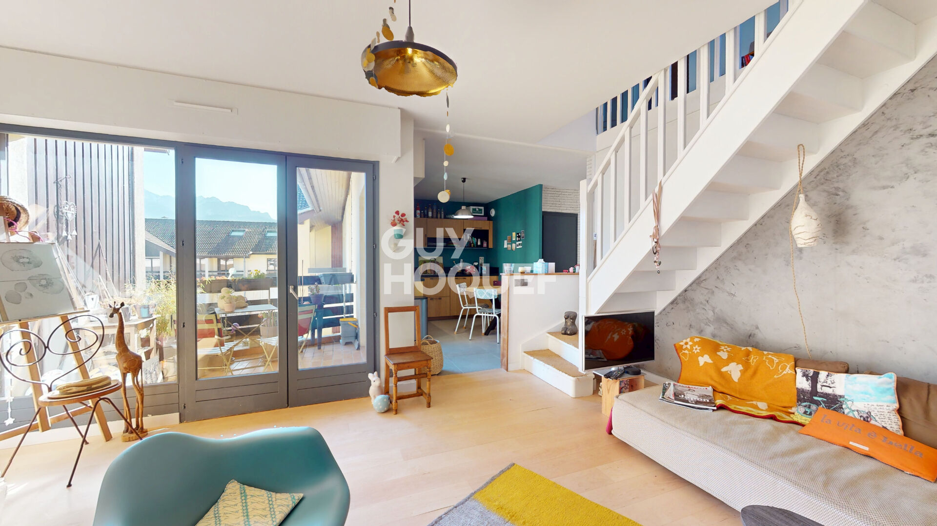 Appartement duplex T4 - Centre ville St-Jorioz