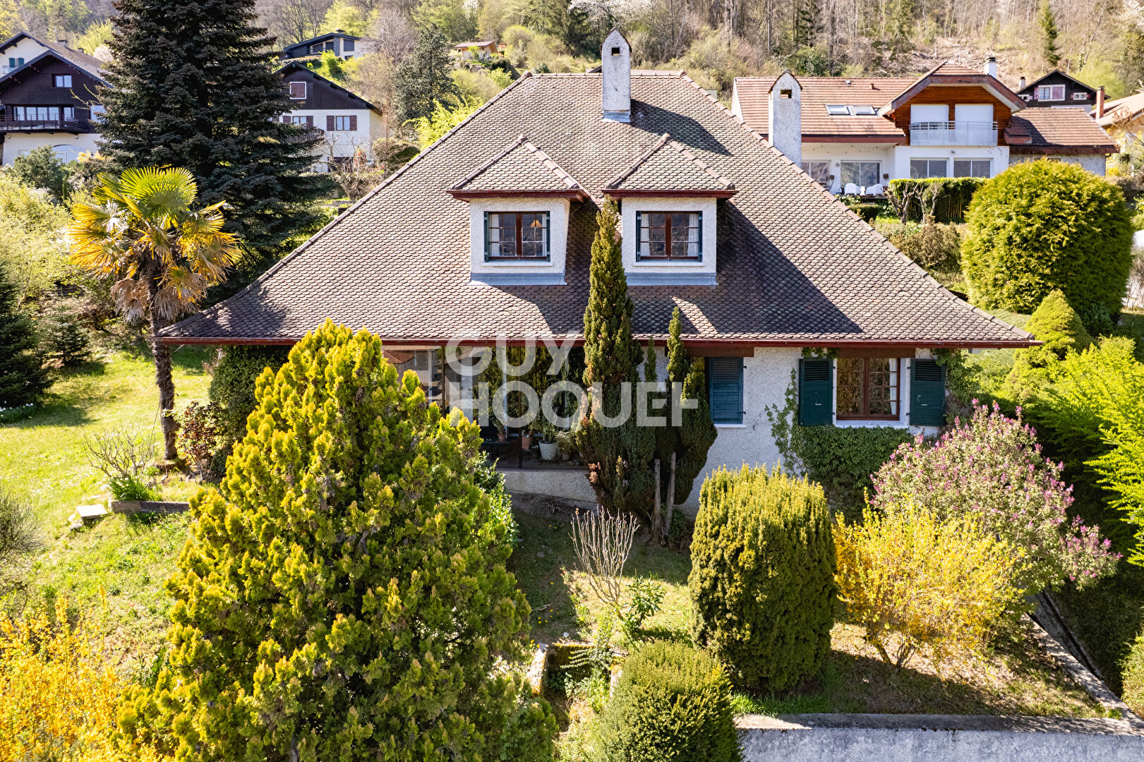 Maison Sevrier avec vue lac et montagnes proche du centre ville