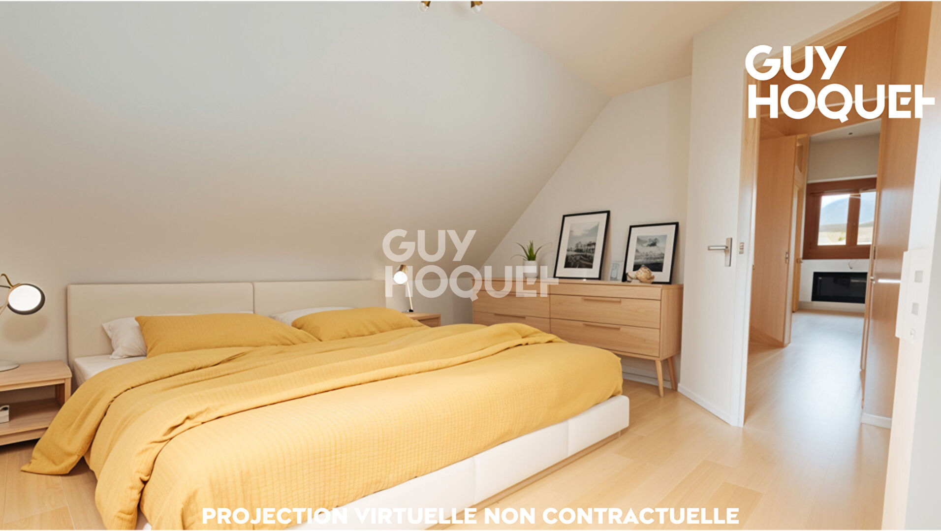 Appartement  5 pièce(s) - 4 Chambres et un bureau - 115 m²  (Carrez) - Grande Terrasse - Beau Potentiel