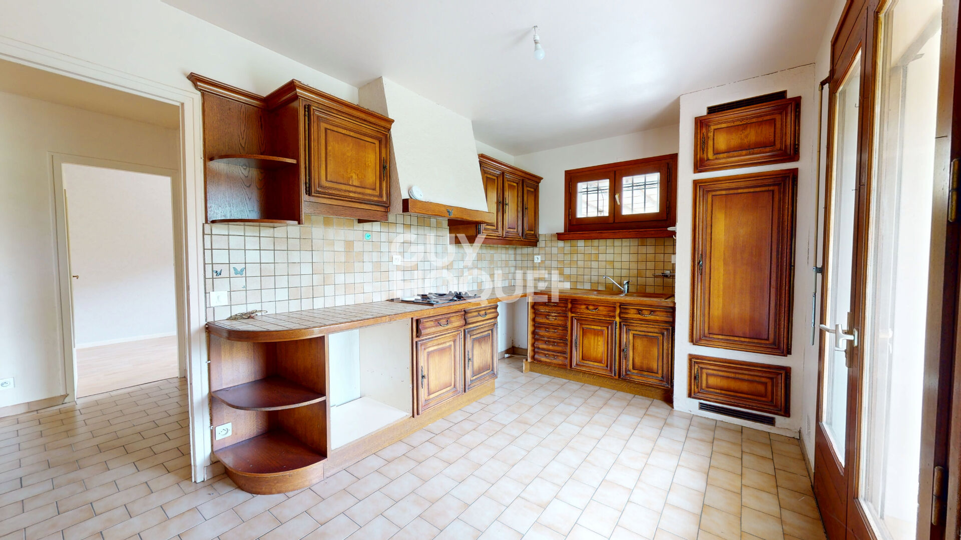 Appartement  5 pièce(s) - 4 Chambres et un bureau - 115 m²  (Carrez) - Grande Terrasse - Beau Potentiel