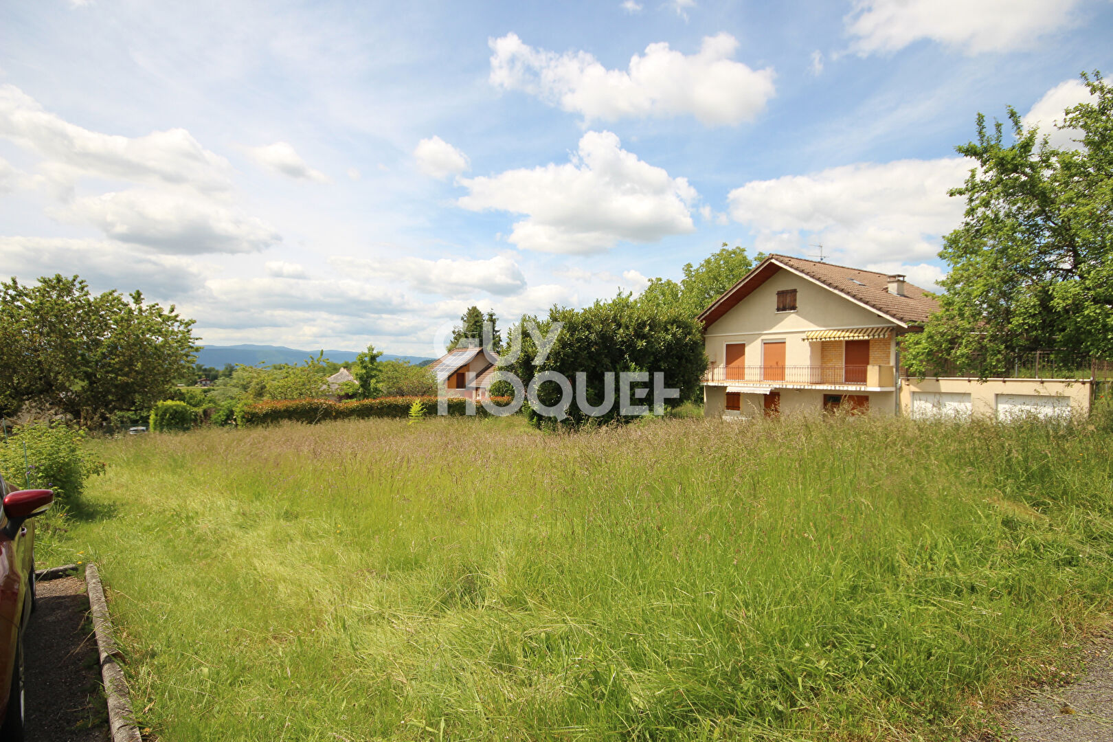 Terrain 864 m² - Plein Sud - Centre de Viuz