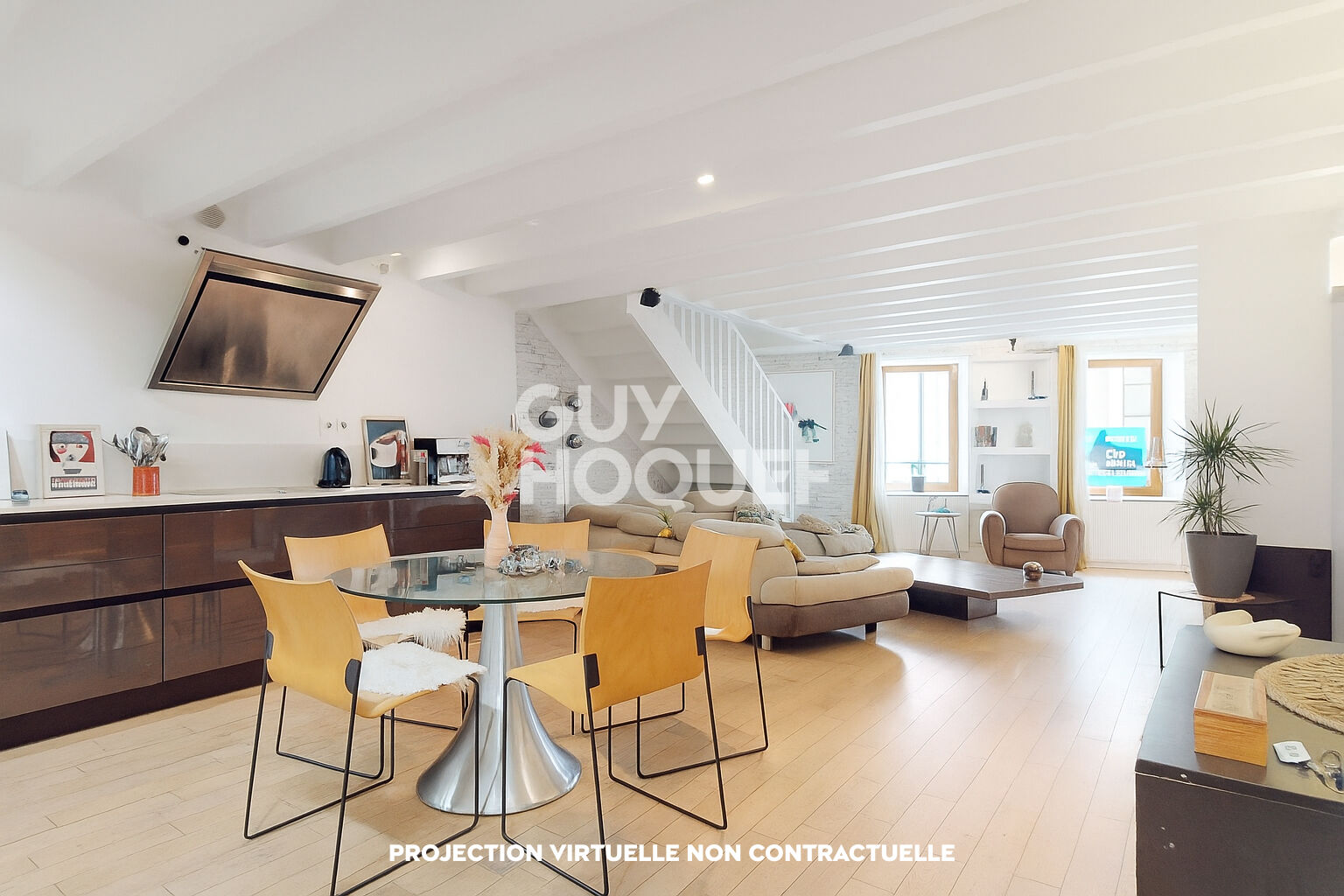 Charmant triplex centre-ville d'Annecy 3 pièce(s) 84.38 m2