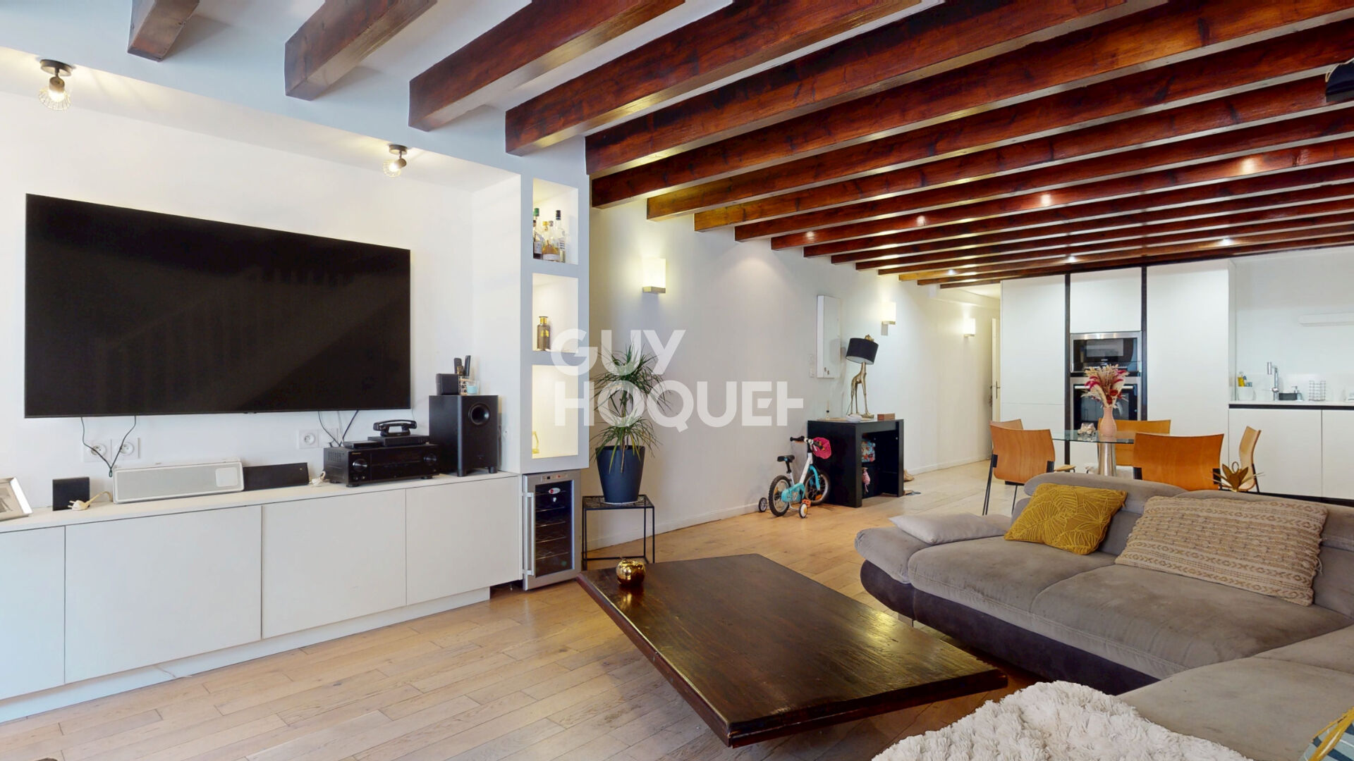 Charmant triplex centre-ville d'Annecy 3 pièce(s) 84.38 m2