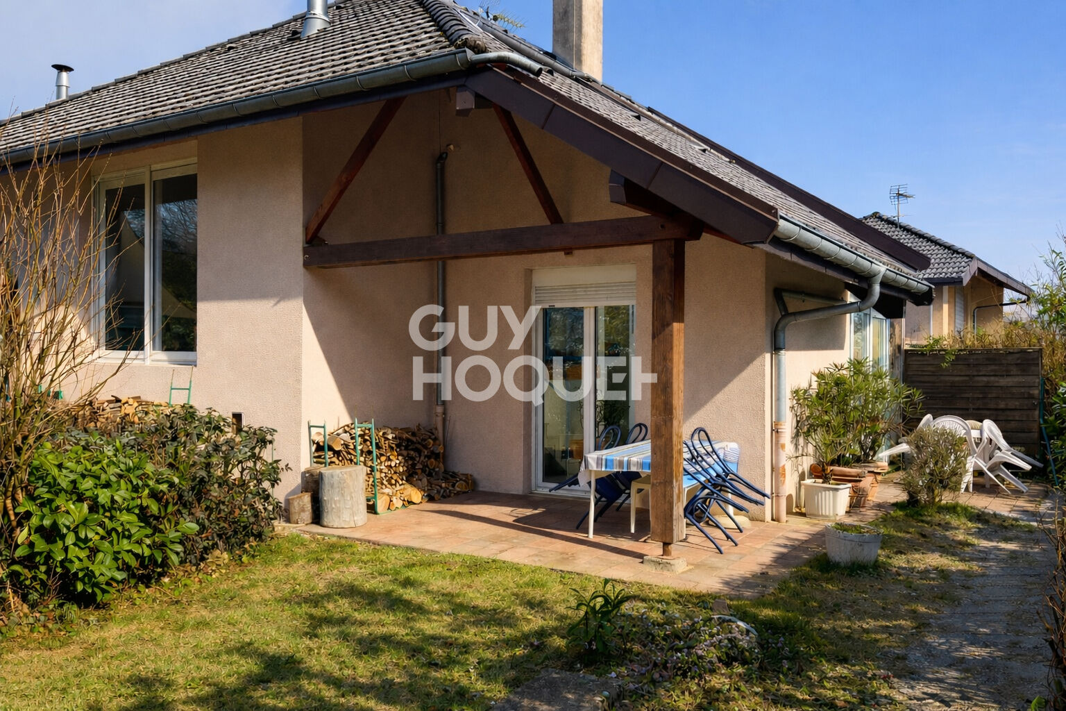 Appartement lumineux avec jardin et fort potentiel Sevrier T2/T3  71 m2  - Grand garage