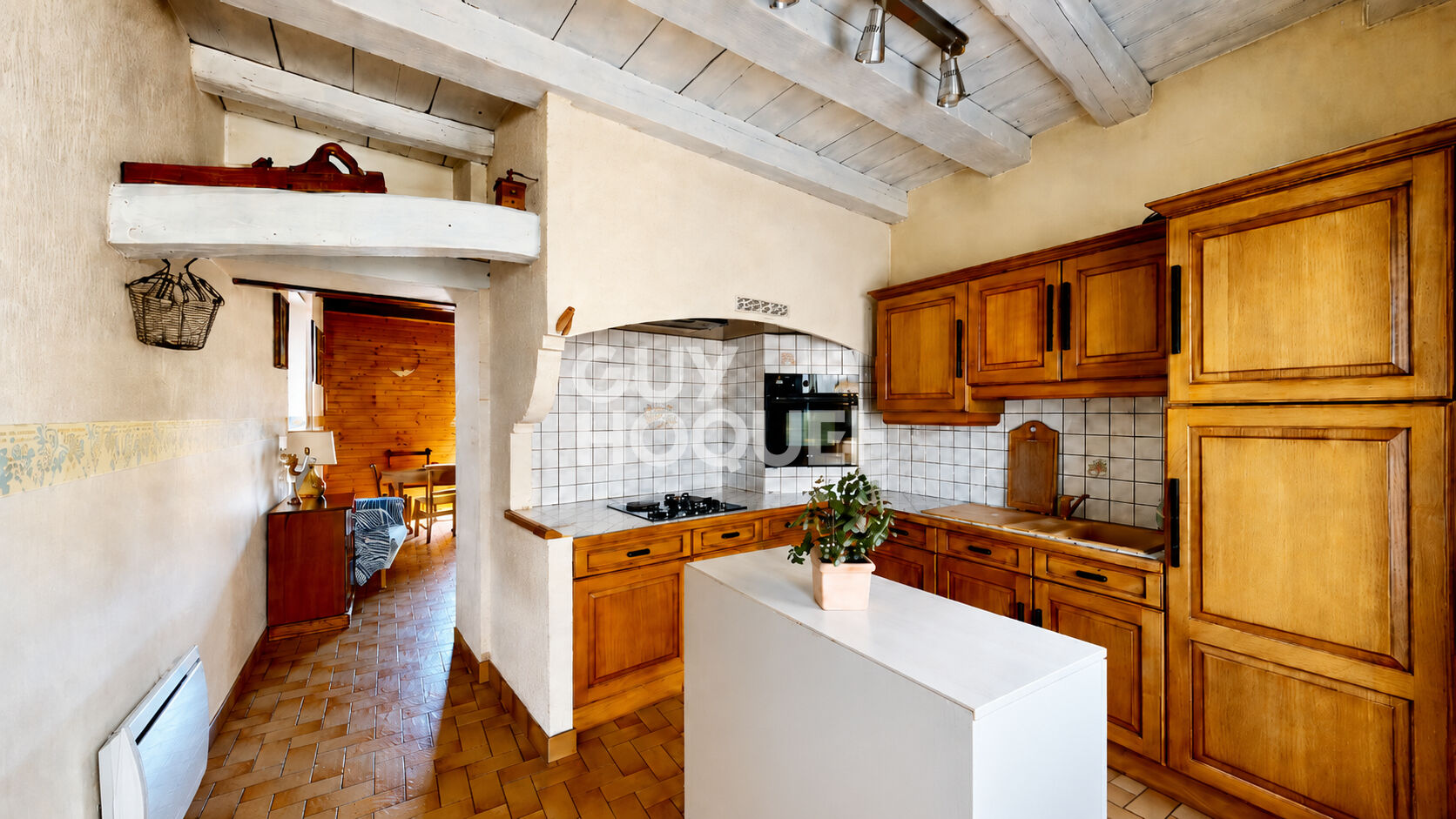 Maison de village avec jardin, garage et combles - Au Calme