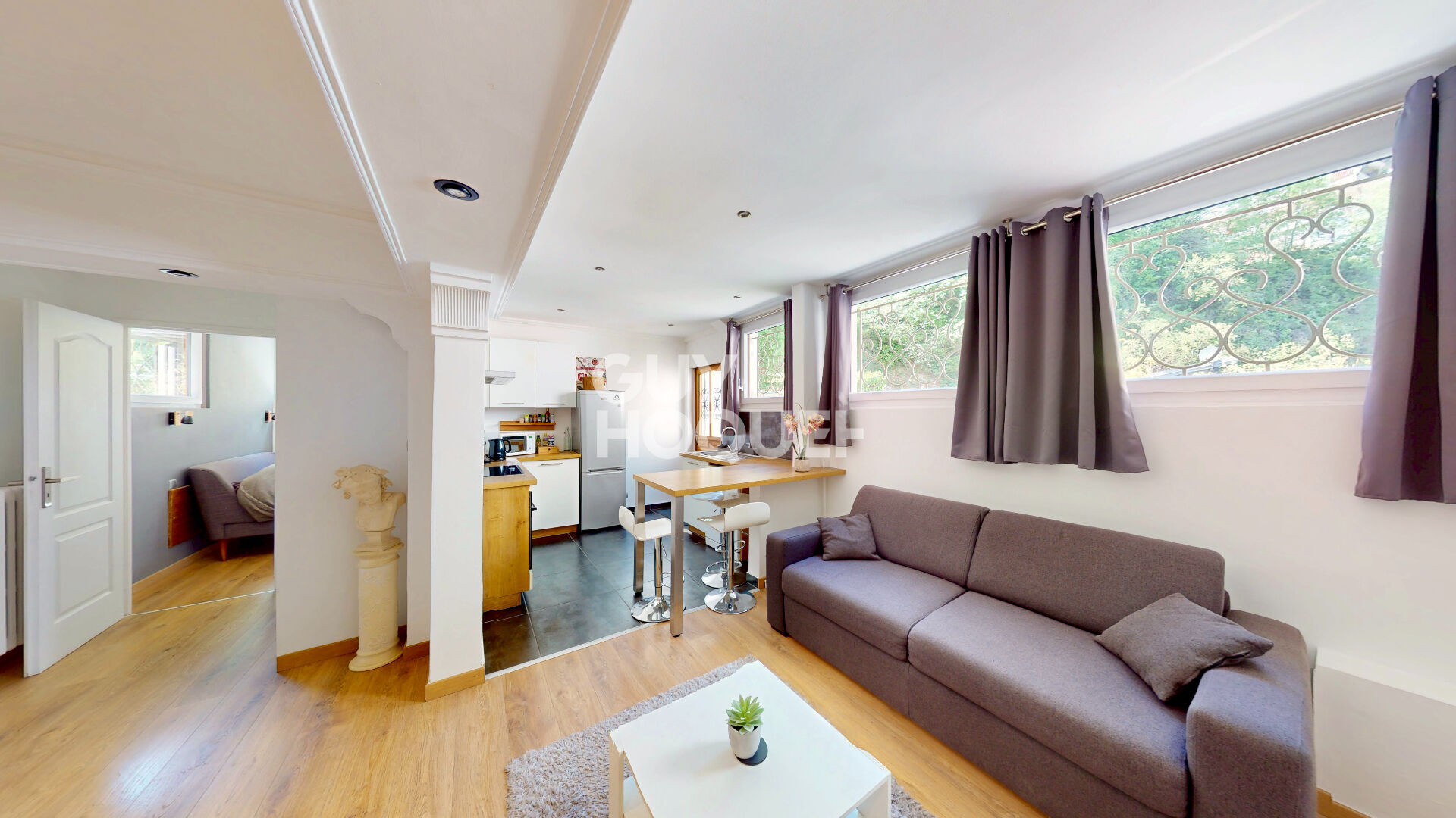 Très bel appartement 2 pièces - 50,1m² - Ponton - Cave