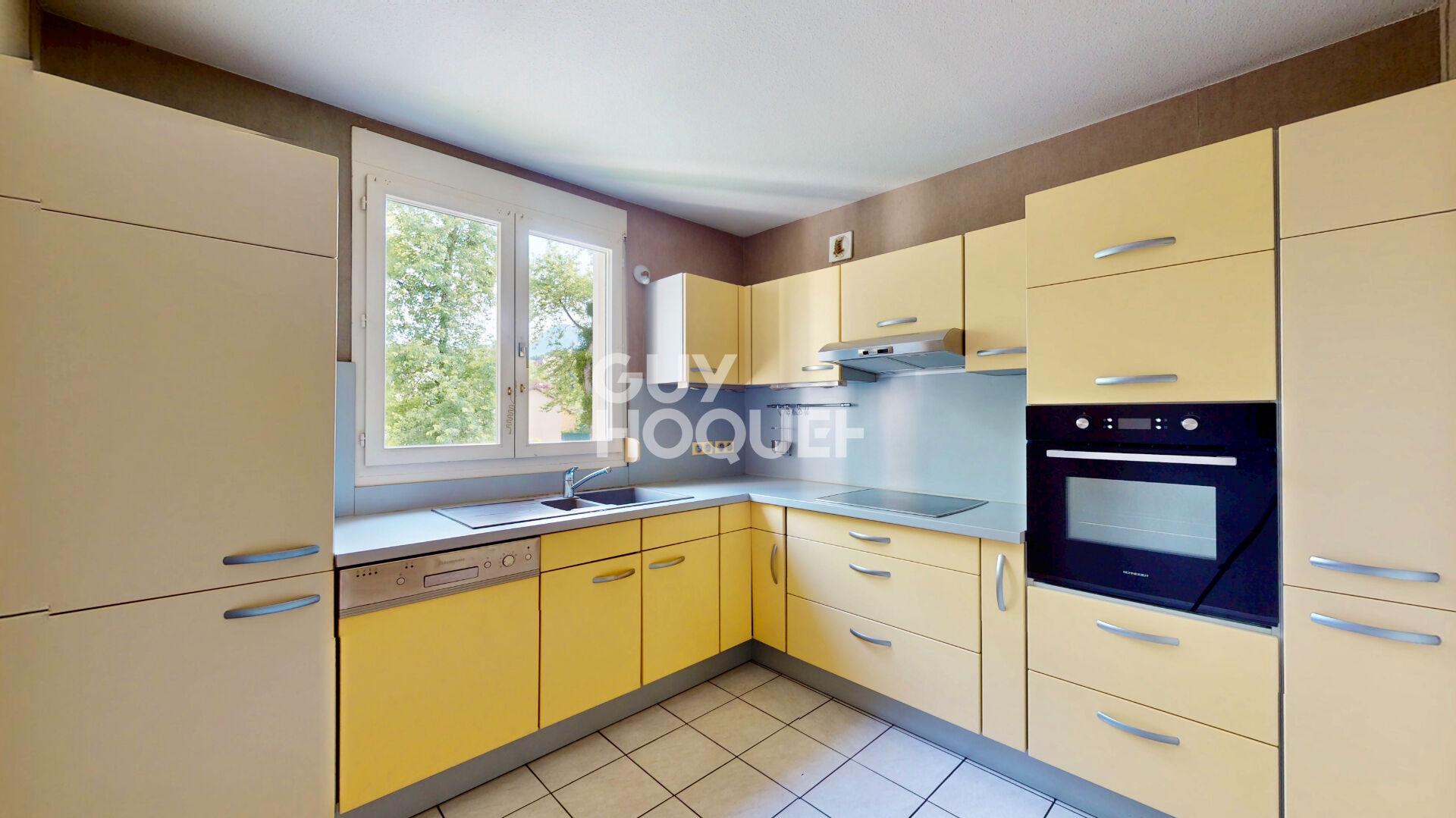 ANNECY-LE-VIEUX - Appartement T3 traversant avec terrasse, garage et cave
