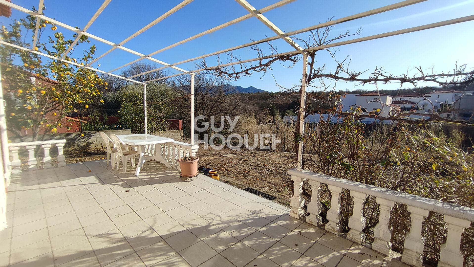 Plain pied 4 faces Banyuls Dels Aspres