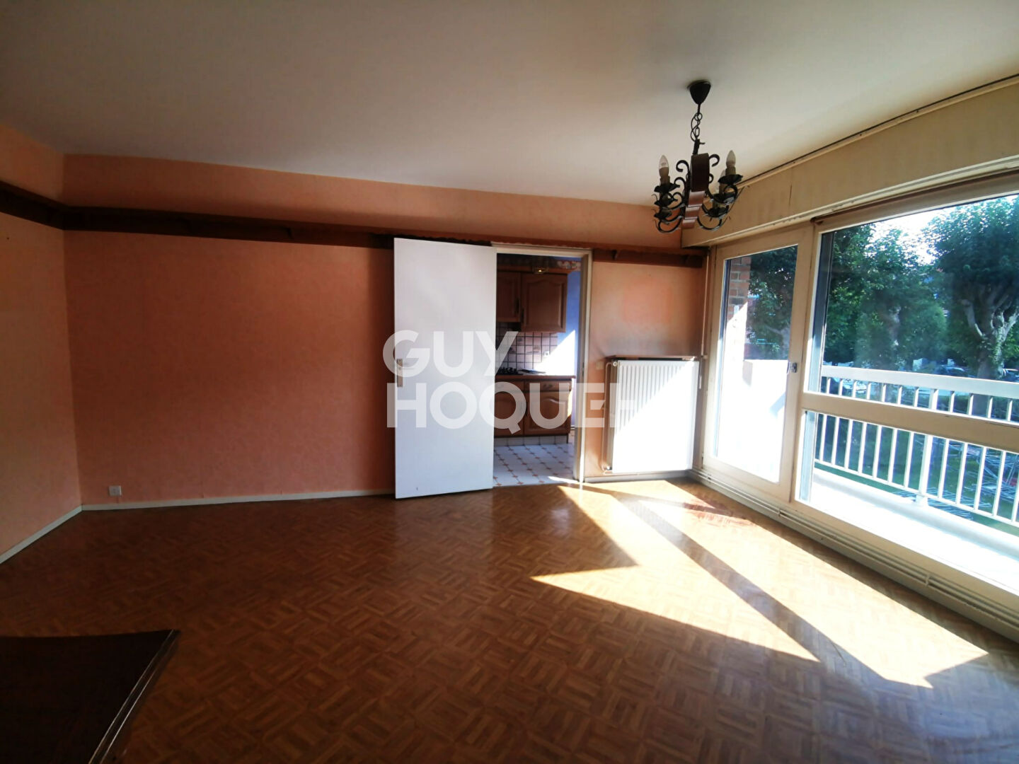 Appartement 47 m² : balcon + parking Centre République