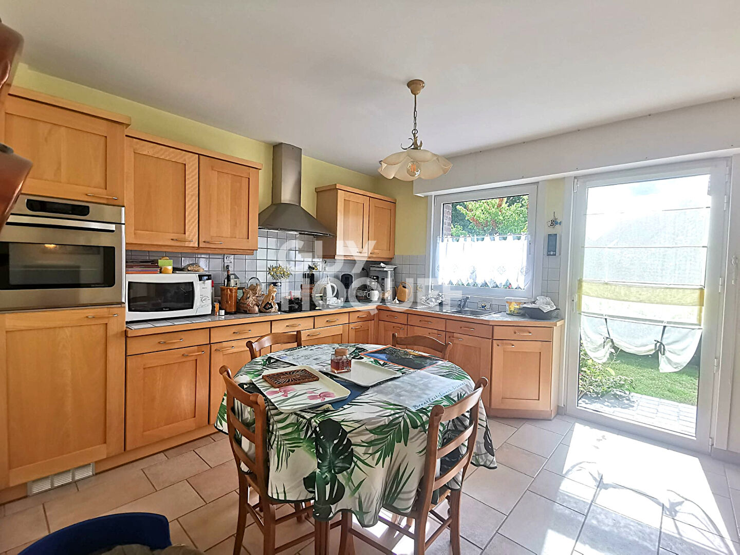 Villa individuelle : jardin & garage