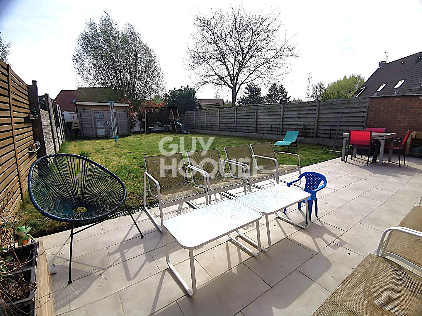 Semi individuelle récente avec jardin et garage