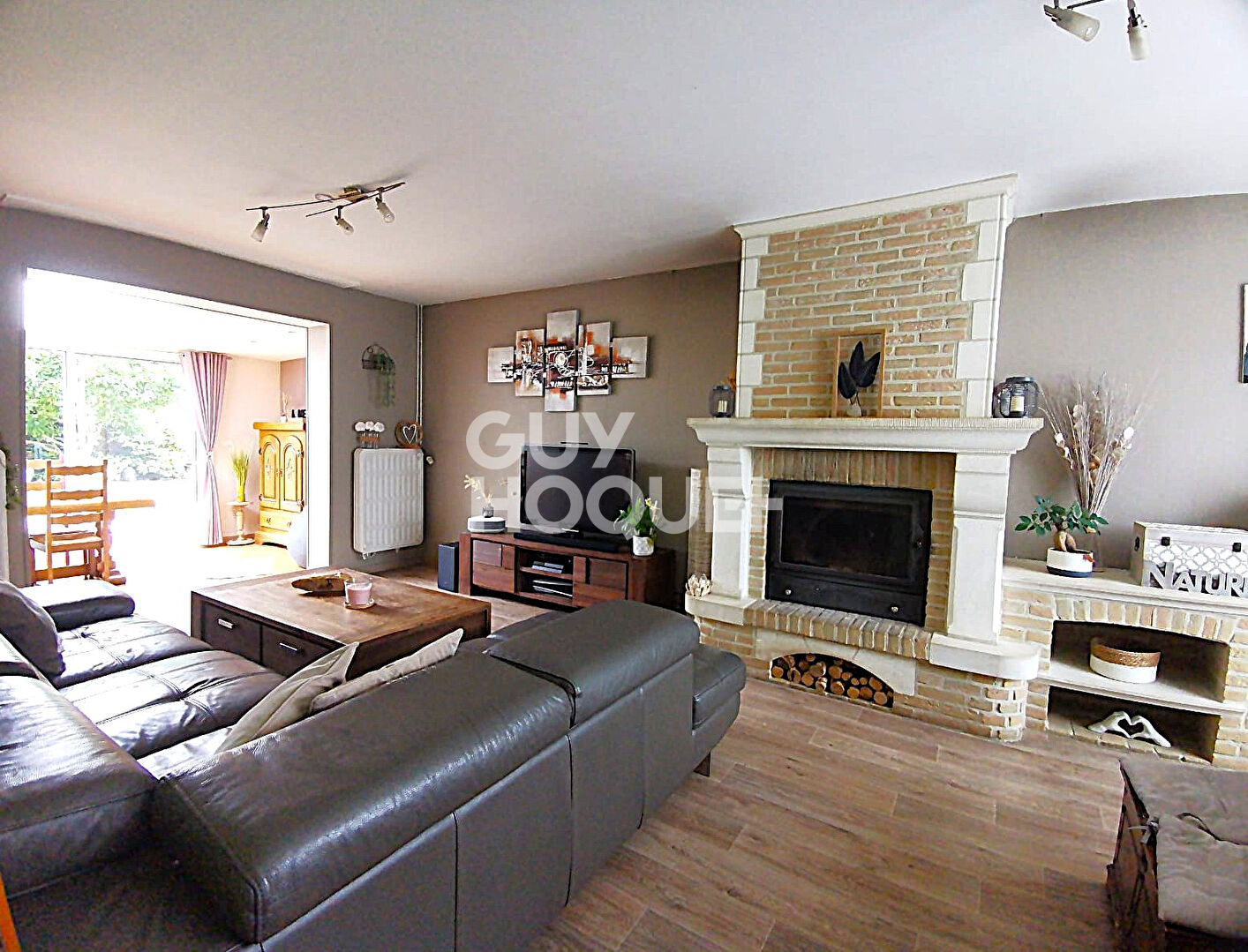 Semi-individuelle : garage & jardin