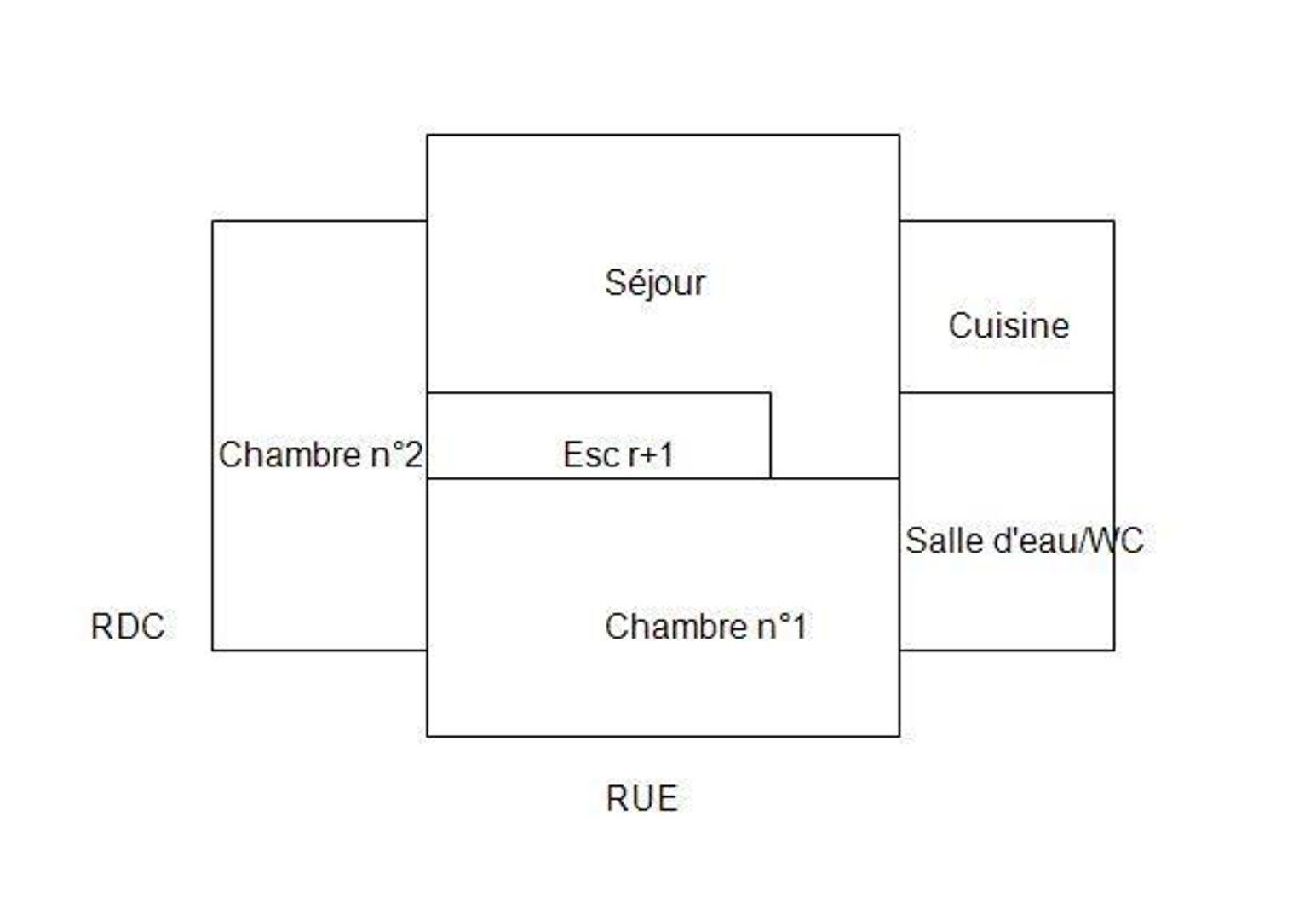 Appartement rénové 3 pièces 57.22 m2 - Bully Les Mines