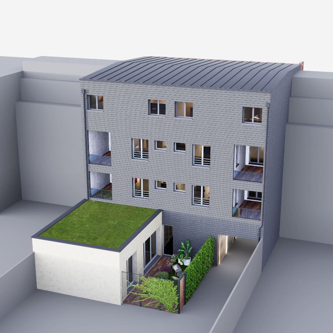 T3 neuf???65?m² traversant???2?min du métro Lomme?Lambersart