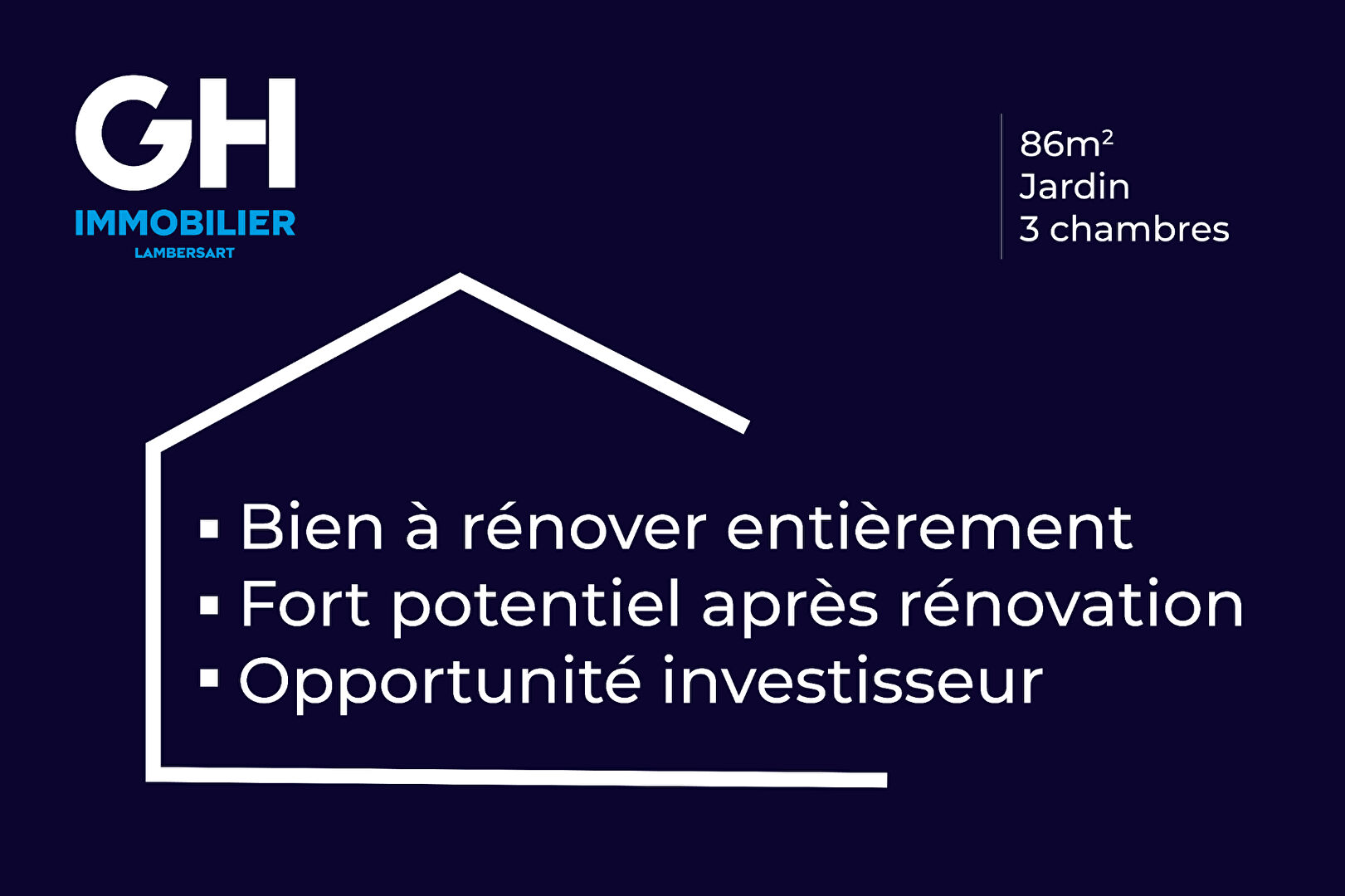 Bien à rénover entièrement - Opportunité investisseur - Houplines