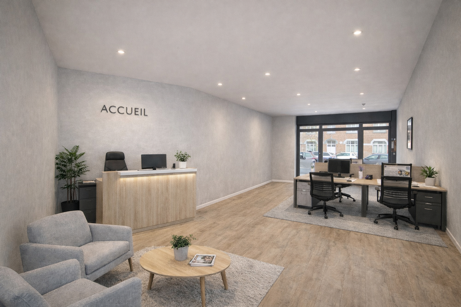 Immeuble mixte - Local commercial + logement - Secteur recherché de Lambersart