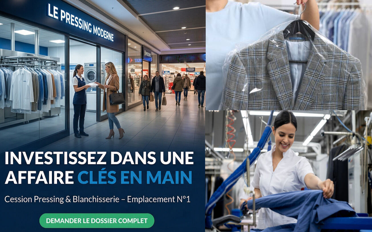 Fonds de commerce Blanchisserie et Repassage sur le Secteur Douai / Arras