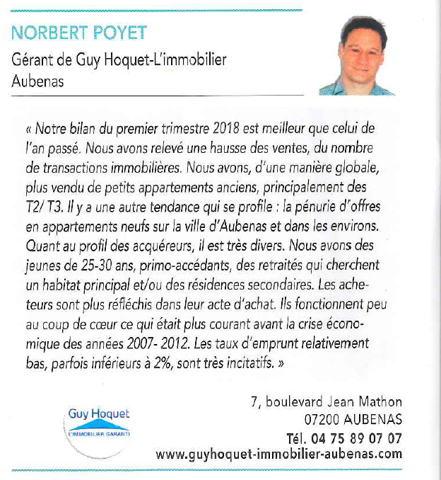 Interview magazine Surface Privée