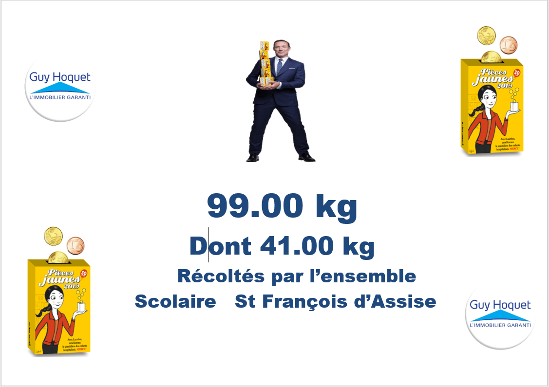 Collecte pièces jaunes