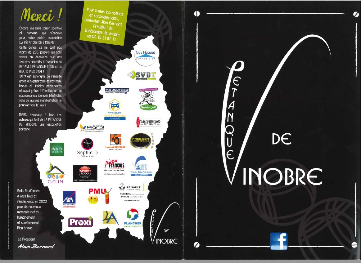 Association de pétanque du Vinobre