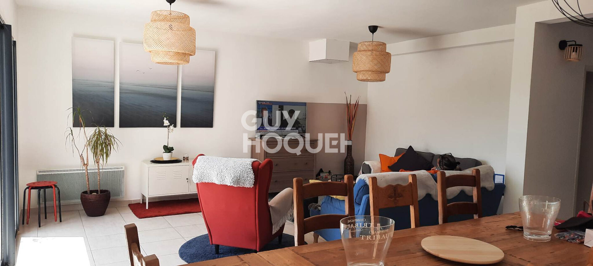 Agréable maison de 130 m² avec 4 chambres, sur la commune de Vinezac.