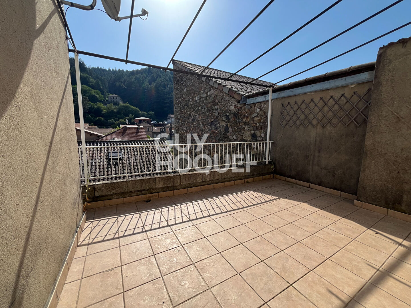 Appartement Vals Les Bains 3 pièces de 78 m2 avec terrasse