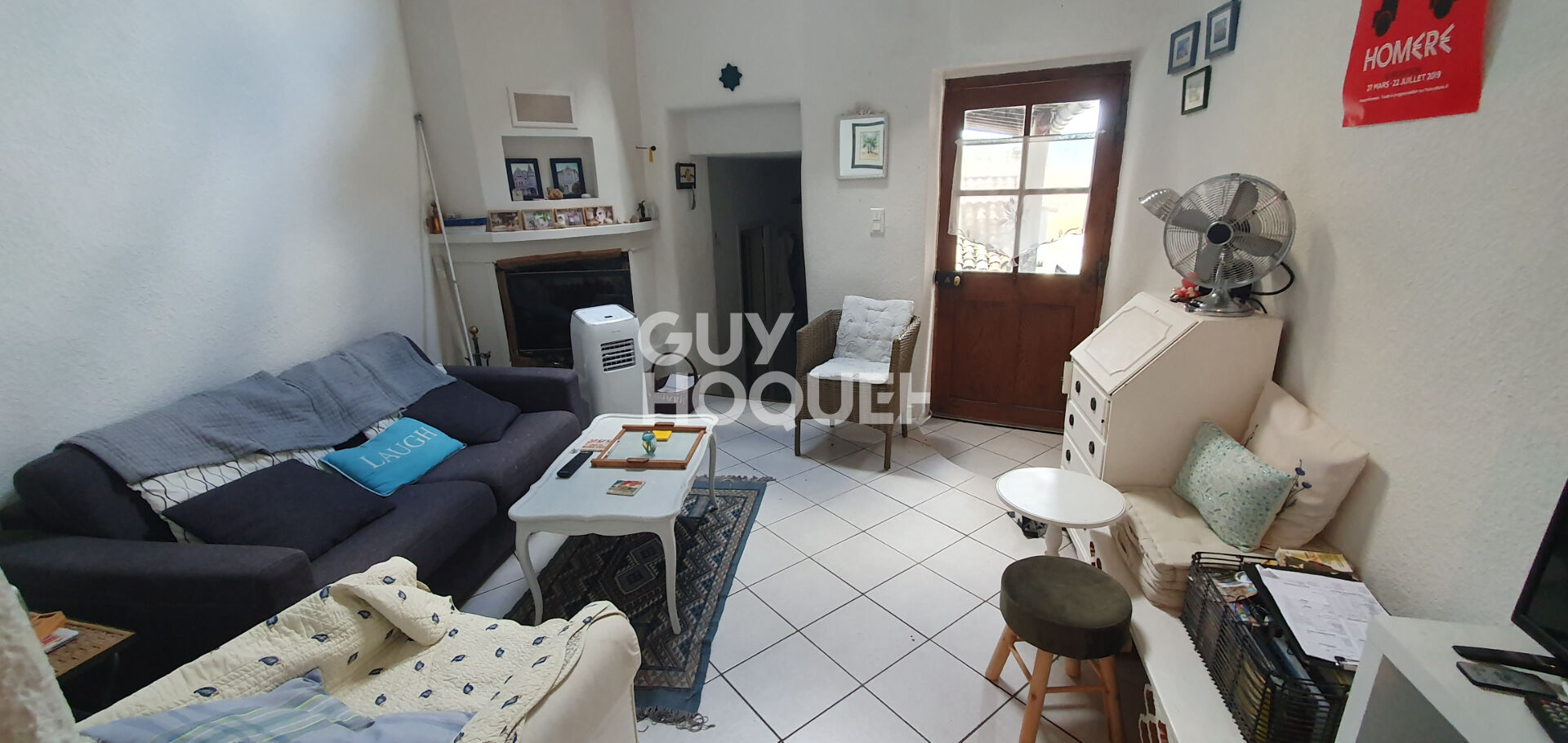 Maison de village en pierres avec terrain