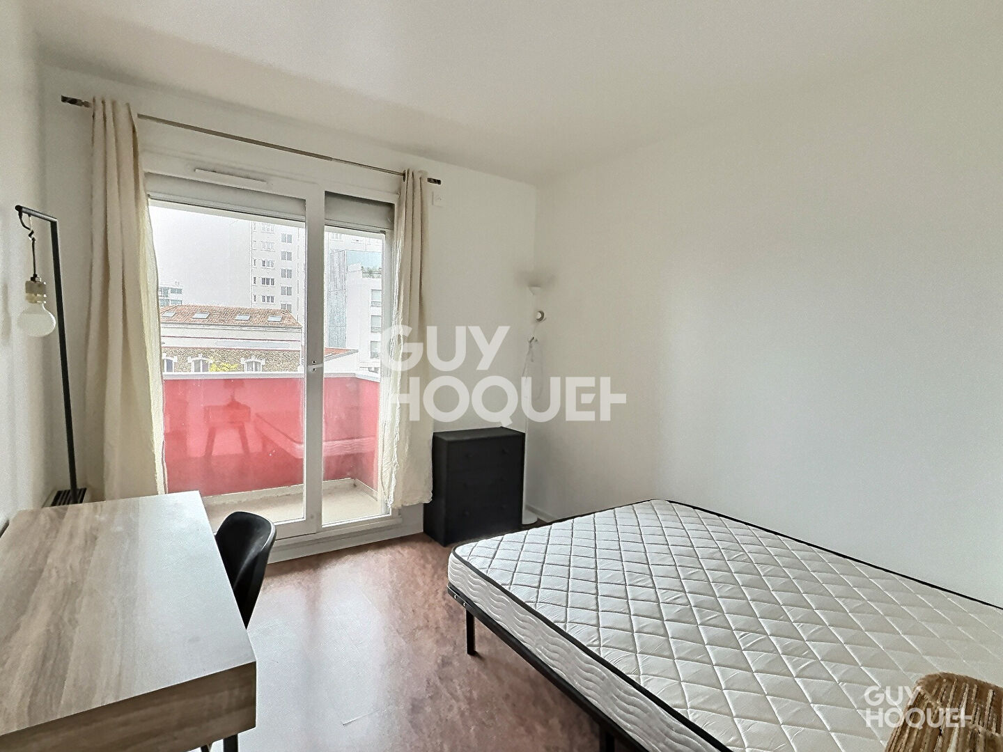 Appartement 3 pièces meublé avec balcon à louer à Aubervilliers