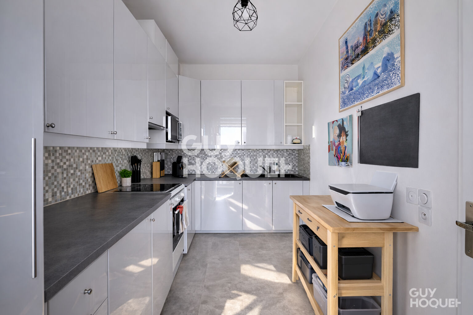 Appartement 3 pièces à vendre avec balcon et parking  à La Courneuve - Quartier Balzac - Braque