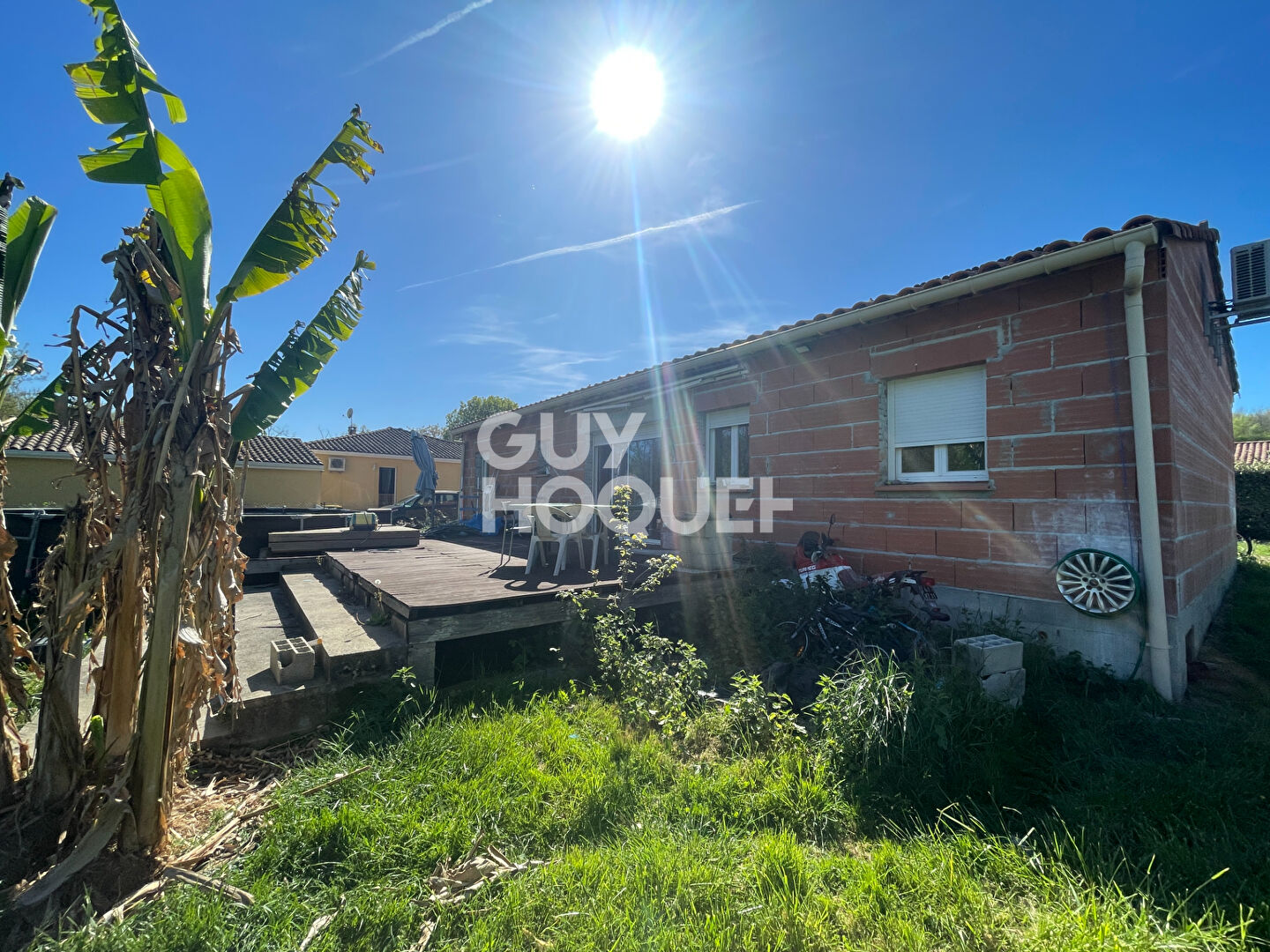 Maison  T5 de plain pied sur parcelle de 1100 m²