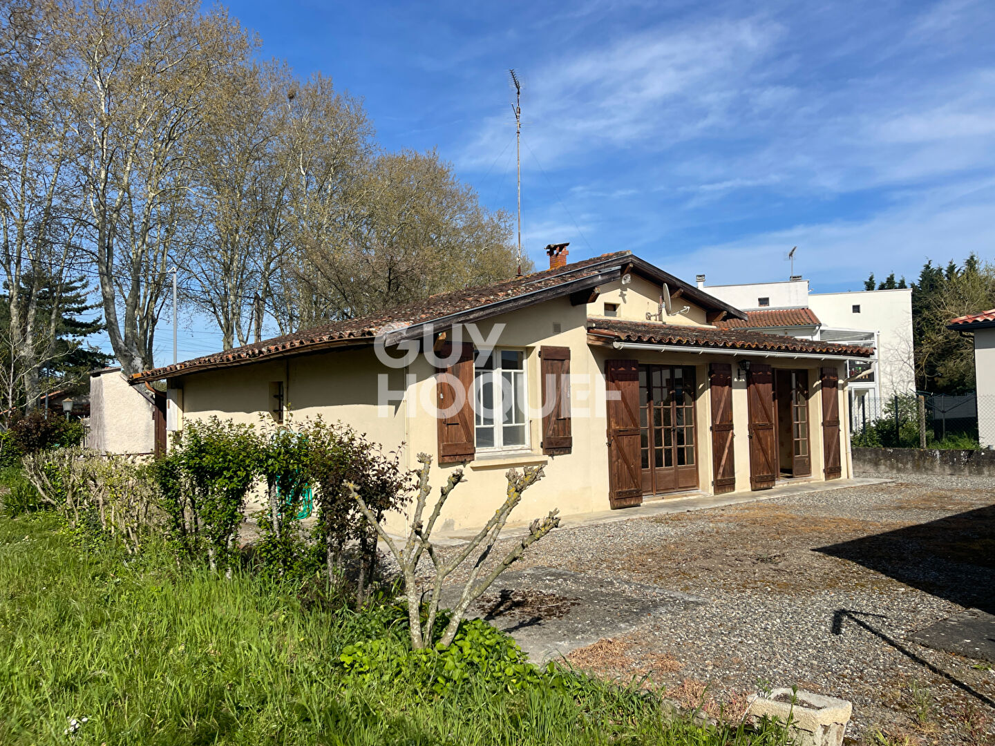 VENTE d'une maison T3 (88 m²) à CINTEGABELLE sur parcelle de 1000 m²