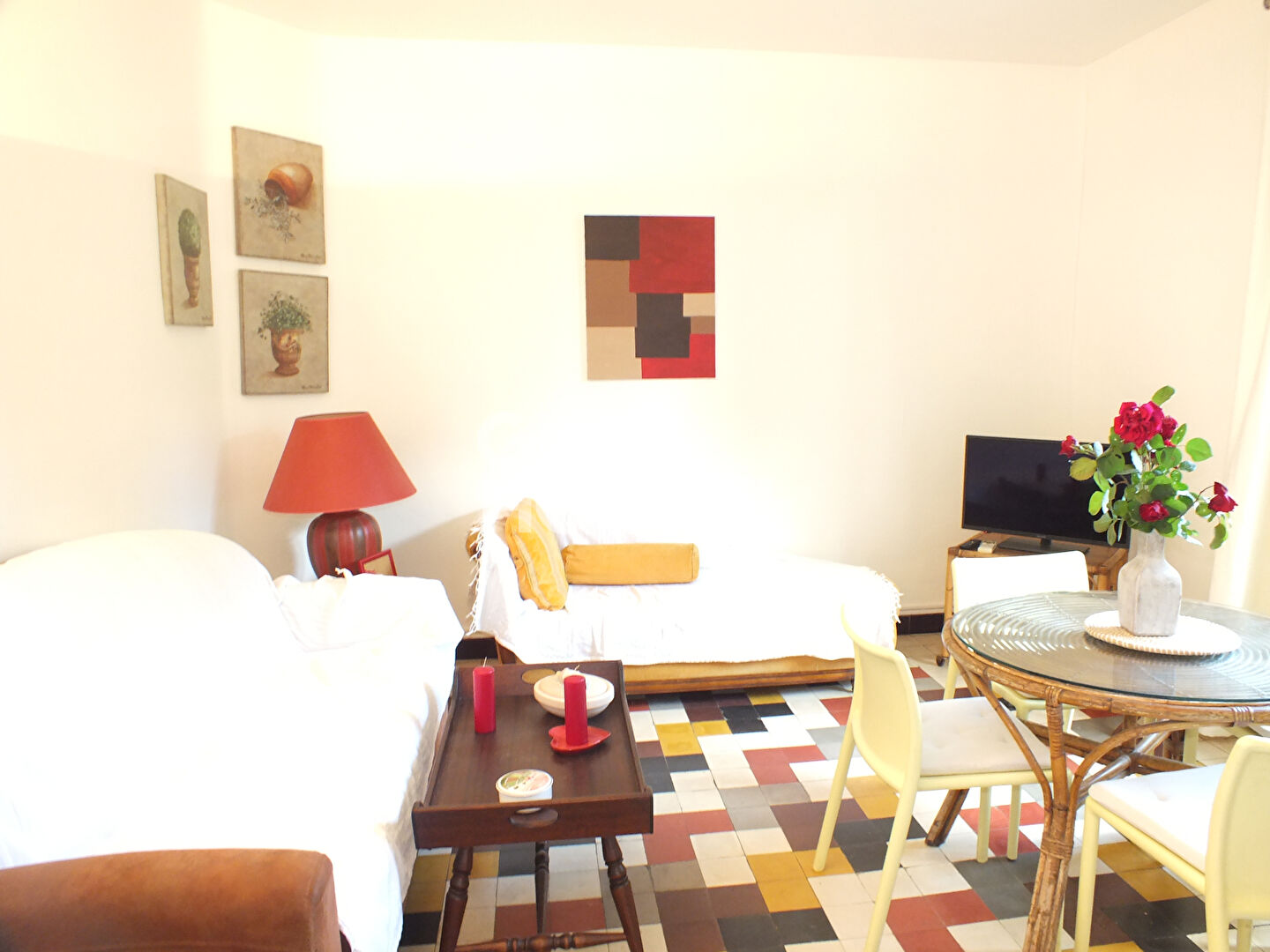 Maison  meublée Villeneuve Les Avignon 3 pièce(s) 62.15 m2