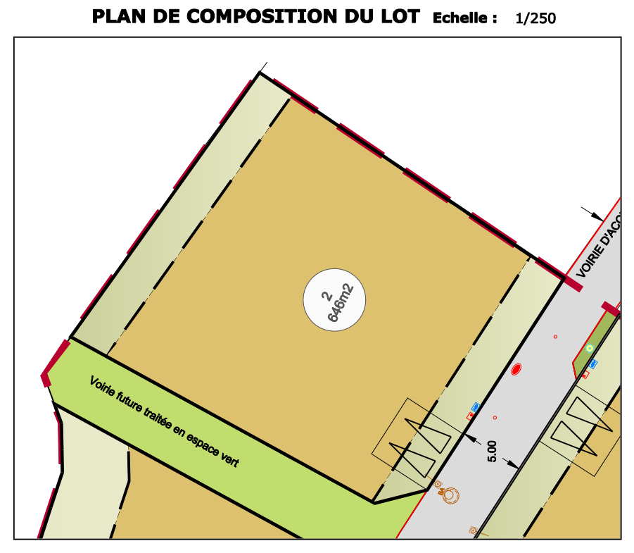 Terrain MONTVIRON Parcelle 2