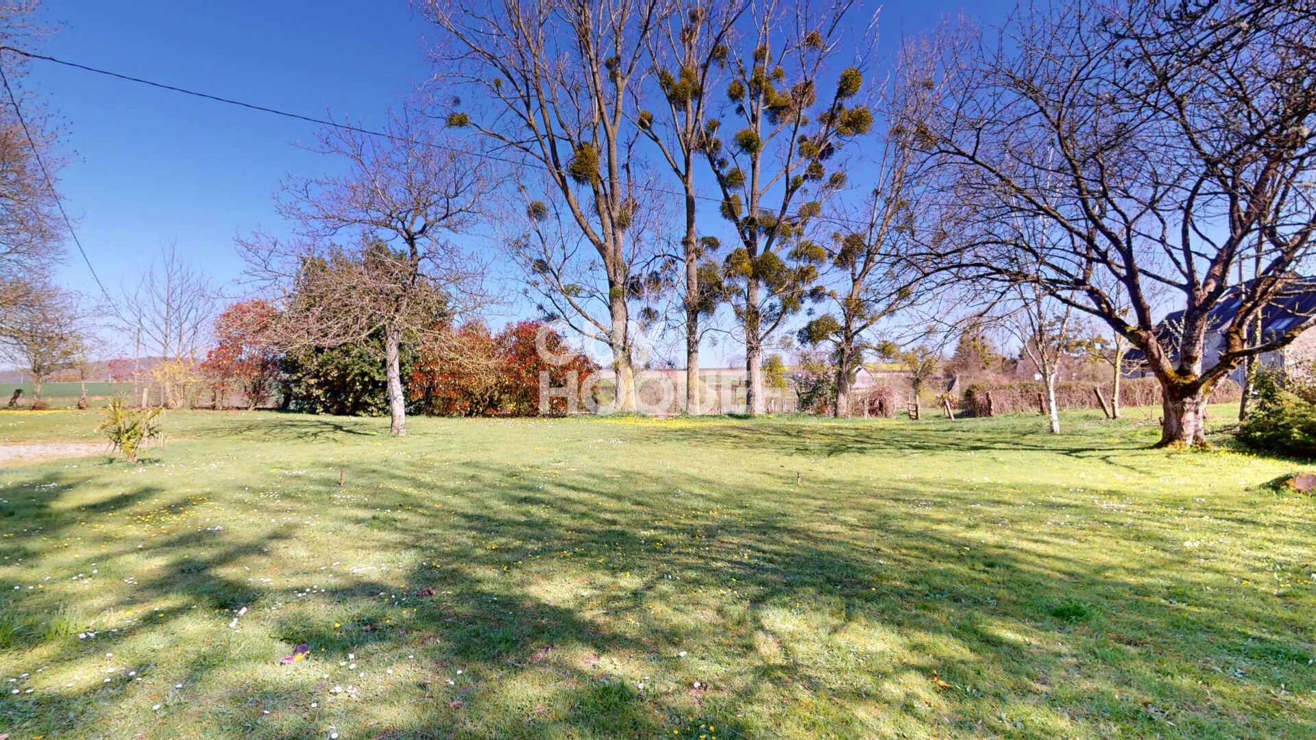 Grande maison familiale en pierre - Vie de plain-pied et jardin exposé sud