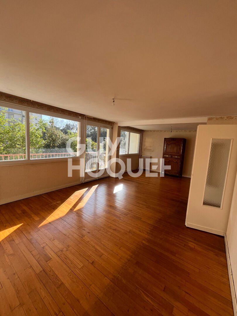 Appartement 90 m² - 2 chambres + bureau (3ème chambre possible) - Quartier des Parcs, La Rochelle