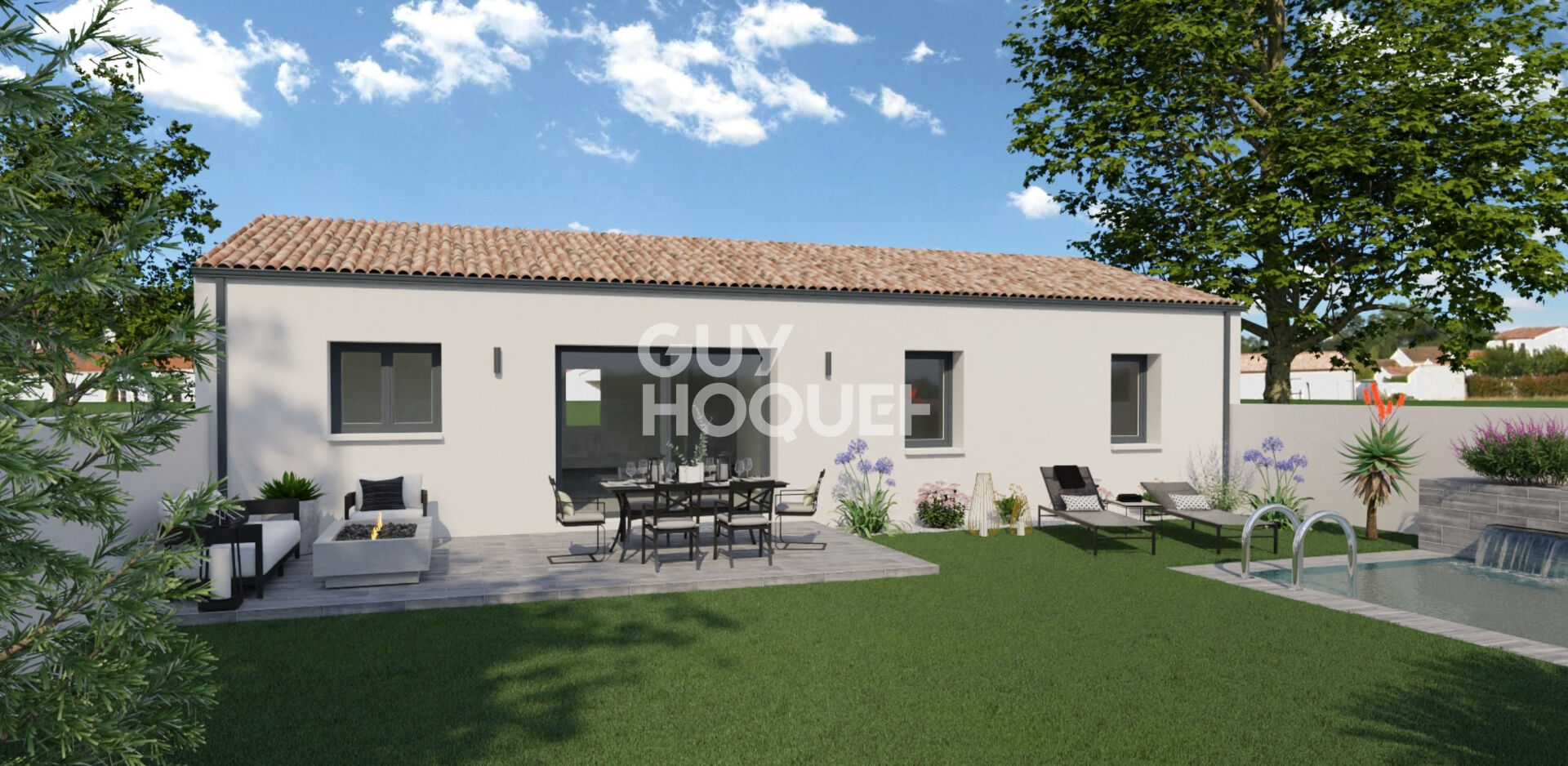 Terrain à vendre - 405 m² à Saint-Christophe (17220), à 20 minutes de La Rochelle