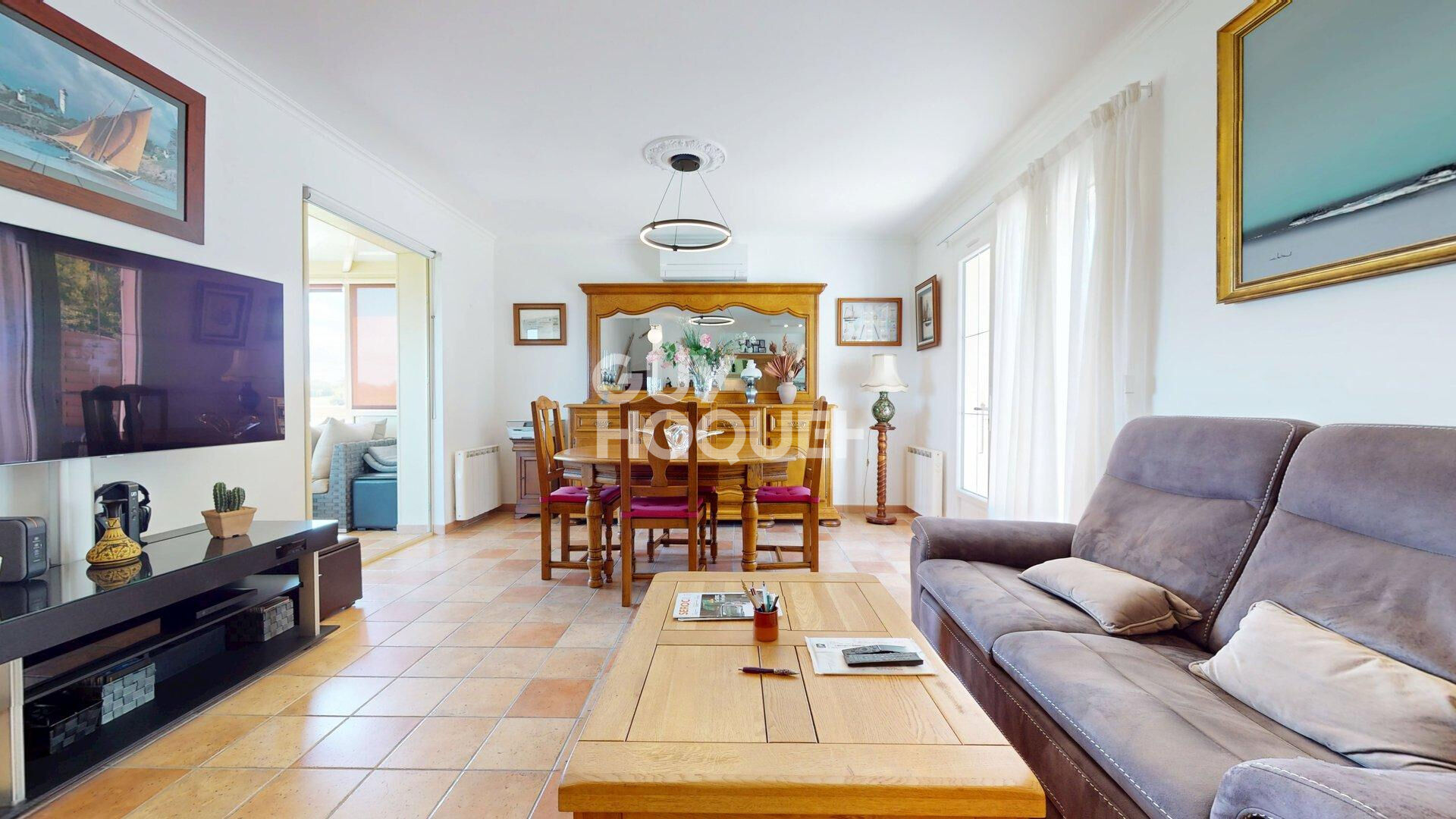 A Vendre à SAINT-COME-DE-FRESNE (14960), vue mer et campagne, maison de 5 pièces principales.