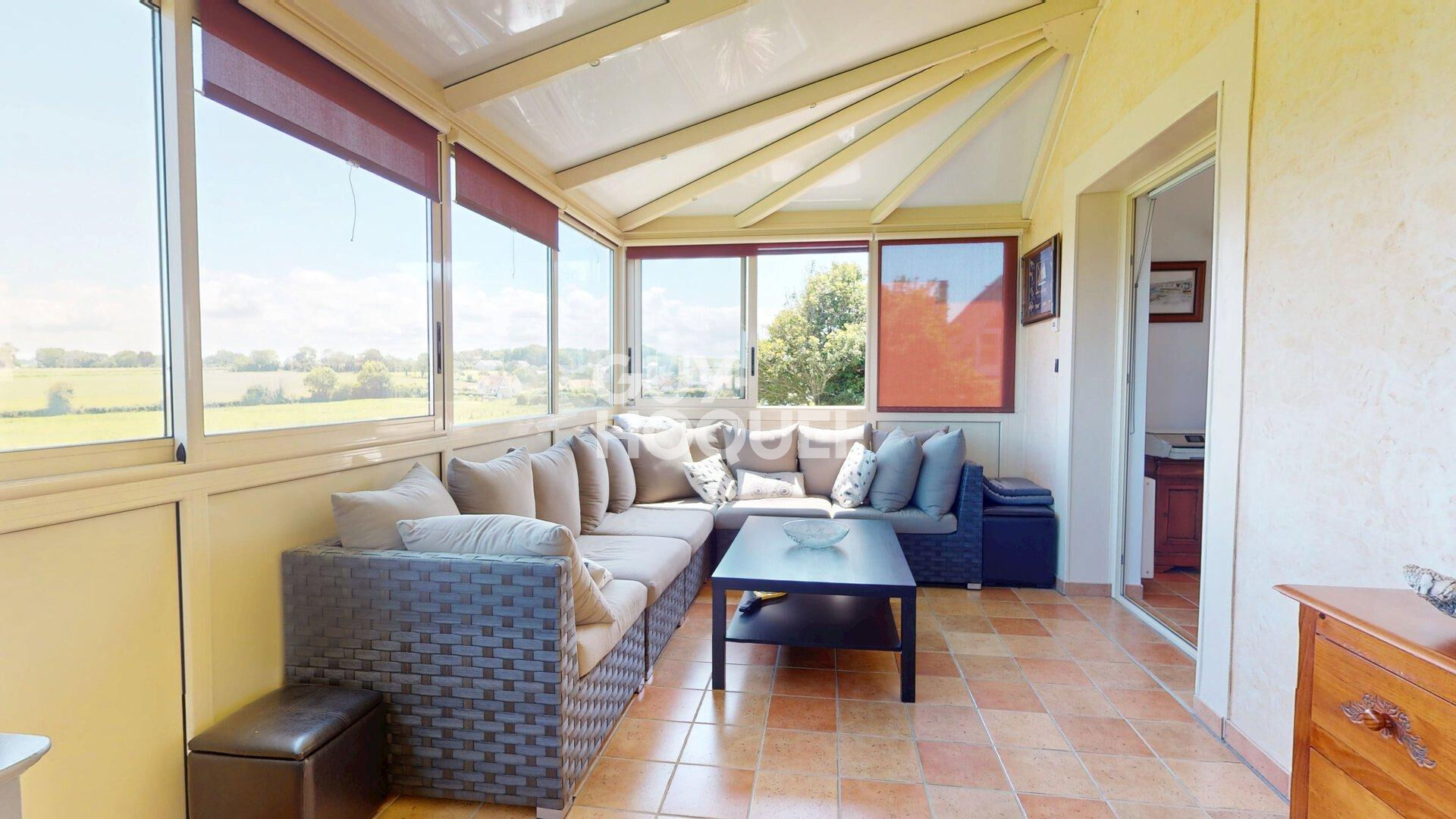 A Vendre à SAINT-COME-DE-FRESNE (14960), vue mer et campagne, maison de 5 pièces principales.