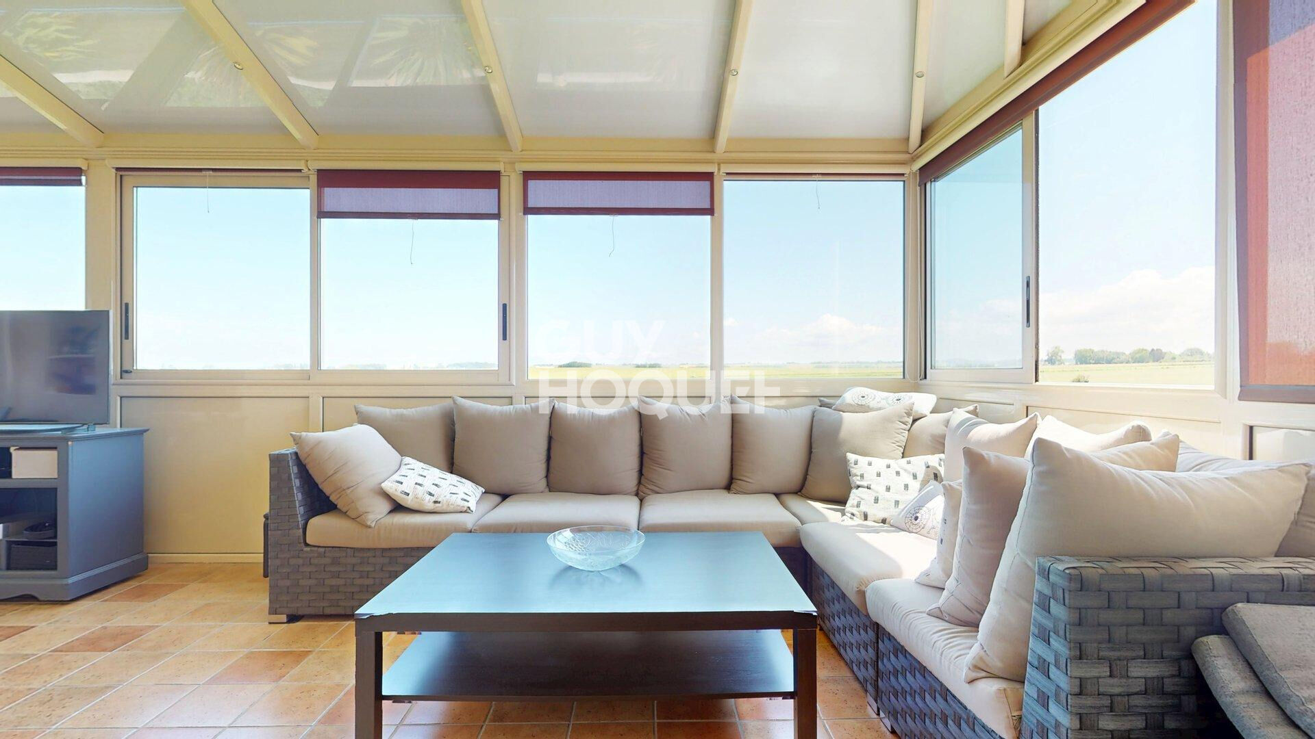 A Vendre à SAINT-COME-DE-FRESNE (14960), vue mer et campagne, maison de 5 pièces principales.