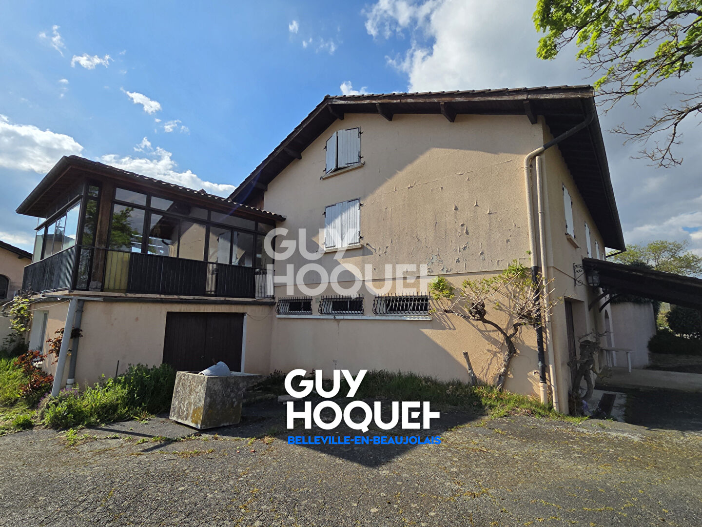 Maison St Lager 8 pièces, 190 m2 habitable sur un terrain de 1400m²