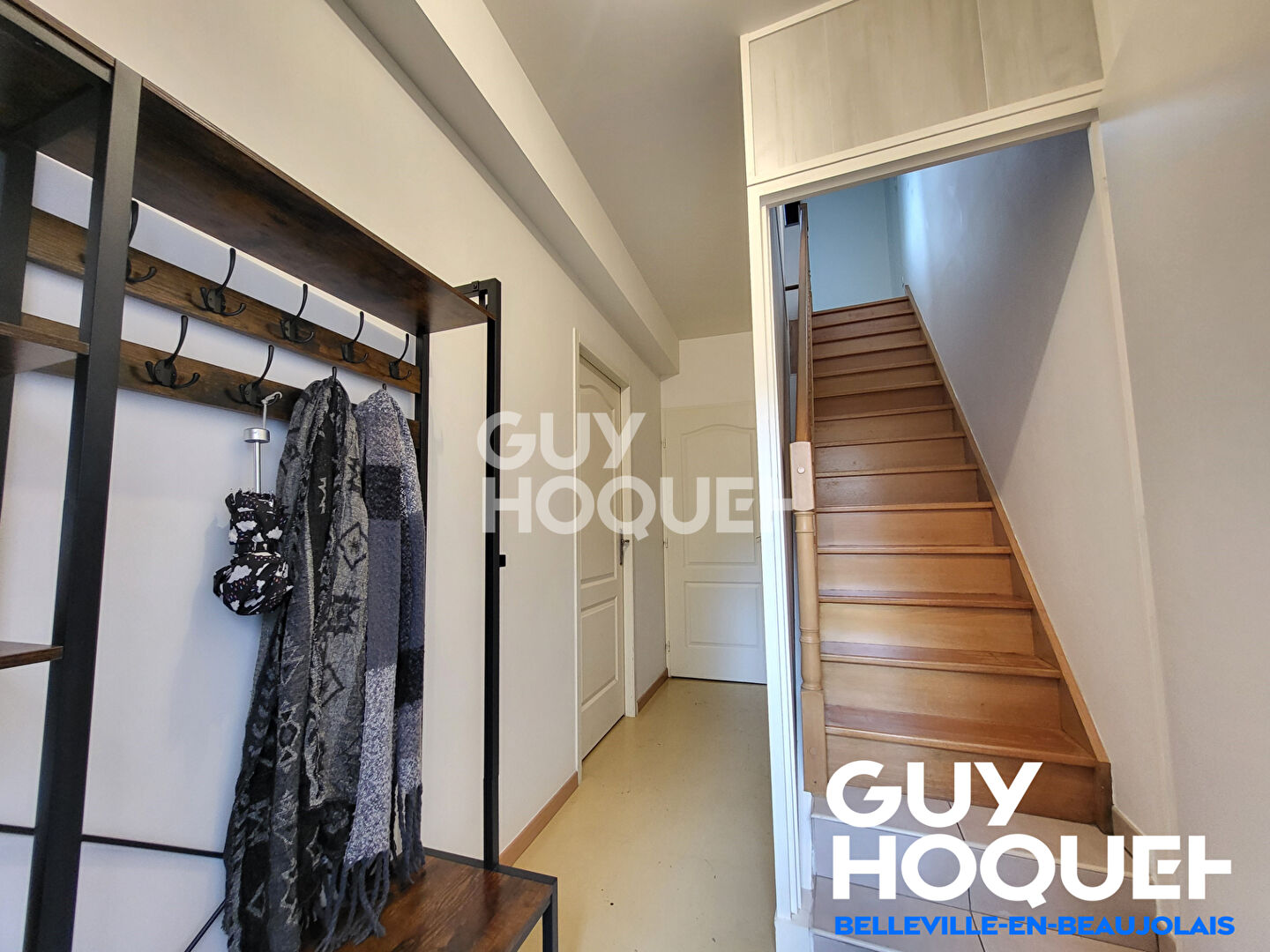 Maison de ville en triplex 93,94 m² à Beaujeu centre